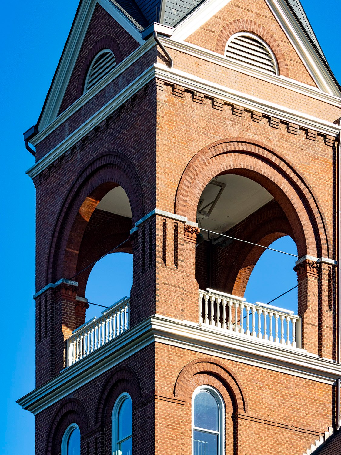 Tower and belvedere on Agnes Scott Hall, Decatur, Georgia