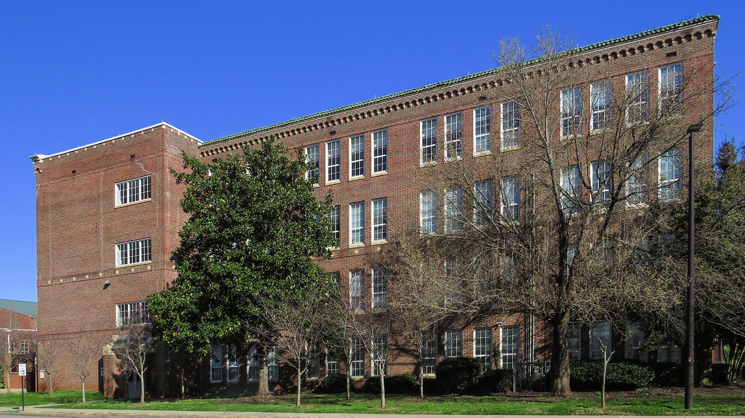 South elevation of Joseph E. Brown Junior High School, Atlanta