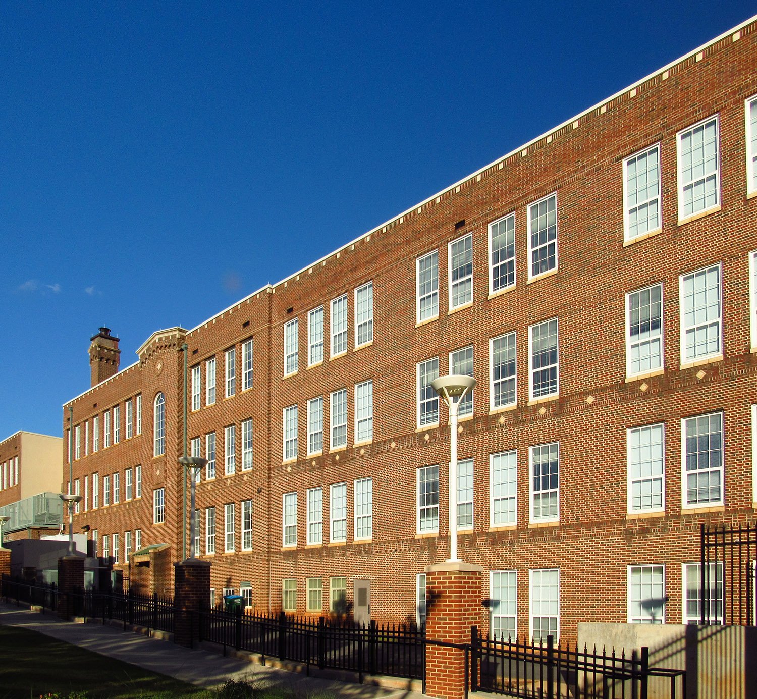 West elevation of Joseph E. Brown Junior High School, Atlanta
