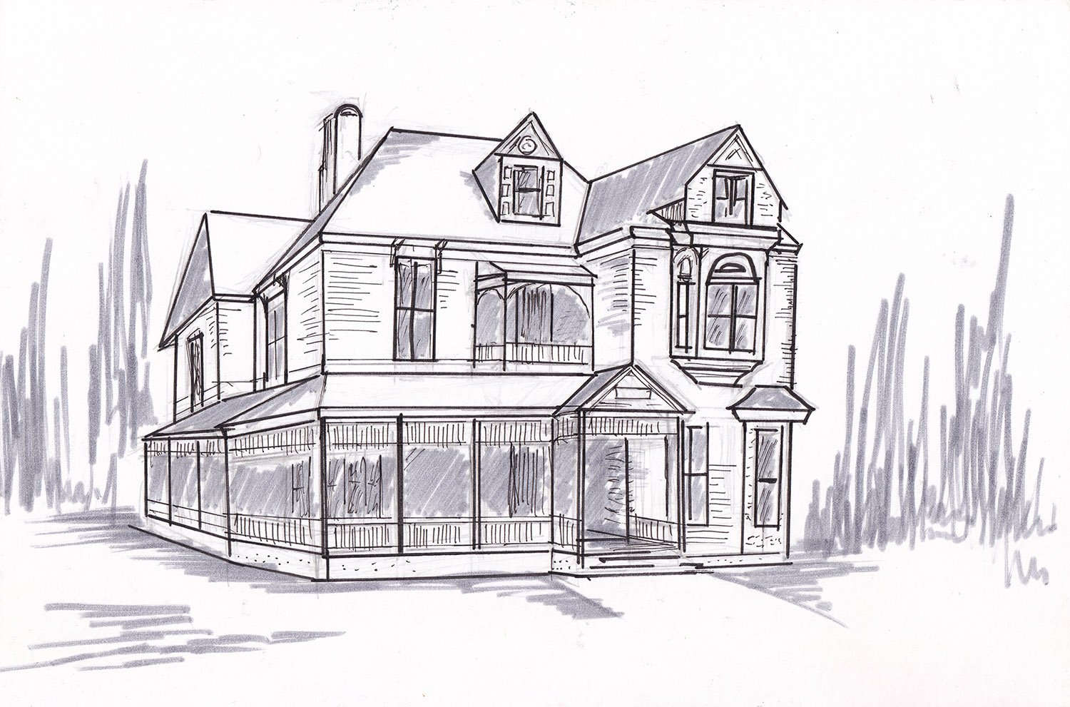 W.W. Goodrich & Son. Leslie W. Dallis Residence (1891). LaGrange, Georgia.