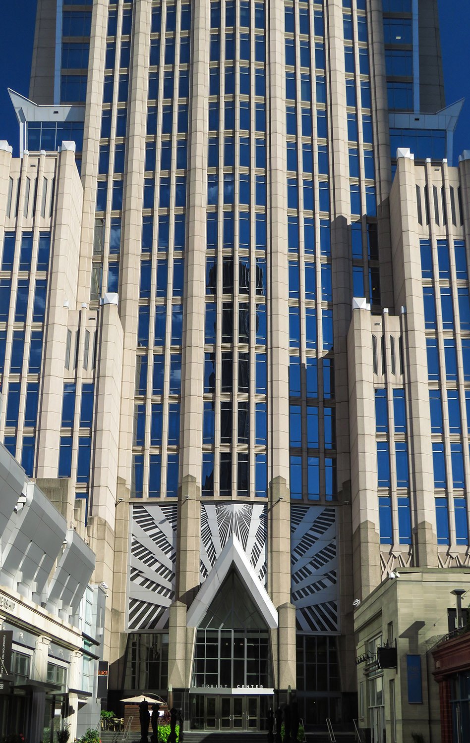 Top of Hearst Tower, Charlotte, North Carolina