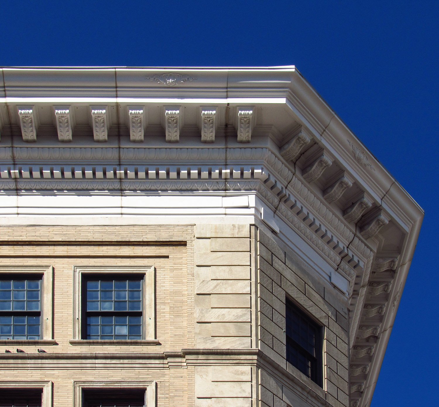 Looking up at the northeast corner of M. Rich and Brothers Company, Atlanta