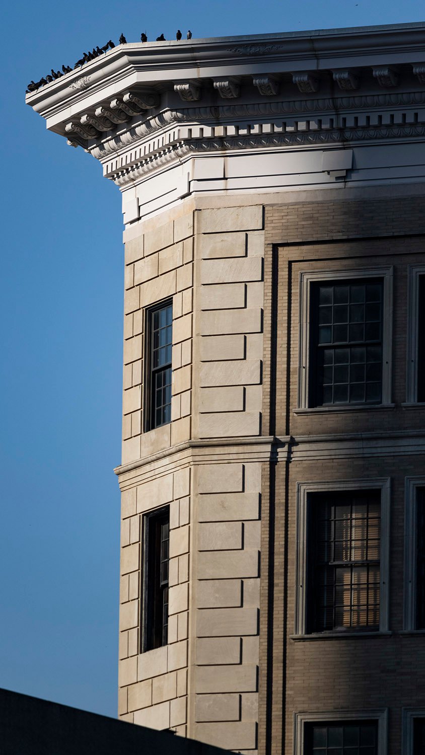 Looking at the northeast corner of M. Rich and Brothers Company, Atlanta
