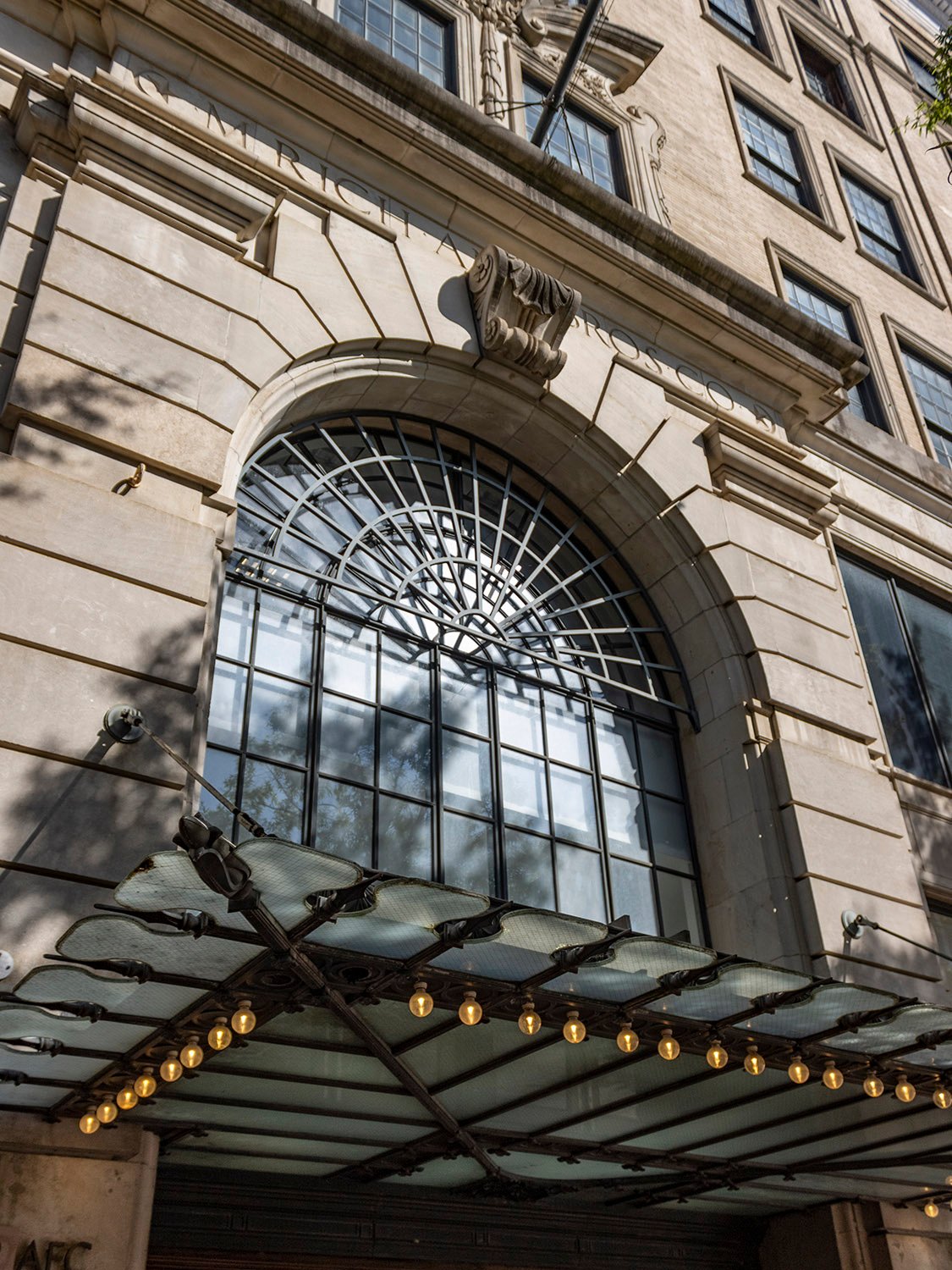 Looking up at the main entrance of M. Rich and Brothers Company, Atlanta