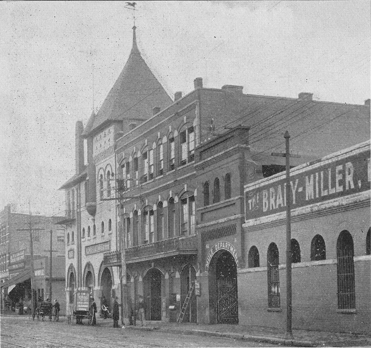 G.L. Norrman. Brady-Miller Feed & Sale Stables (1890-1936). Atlanta.