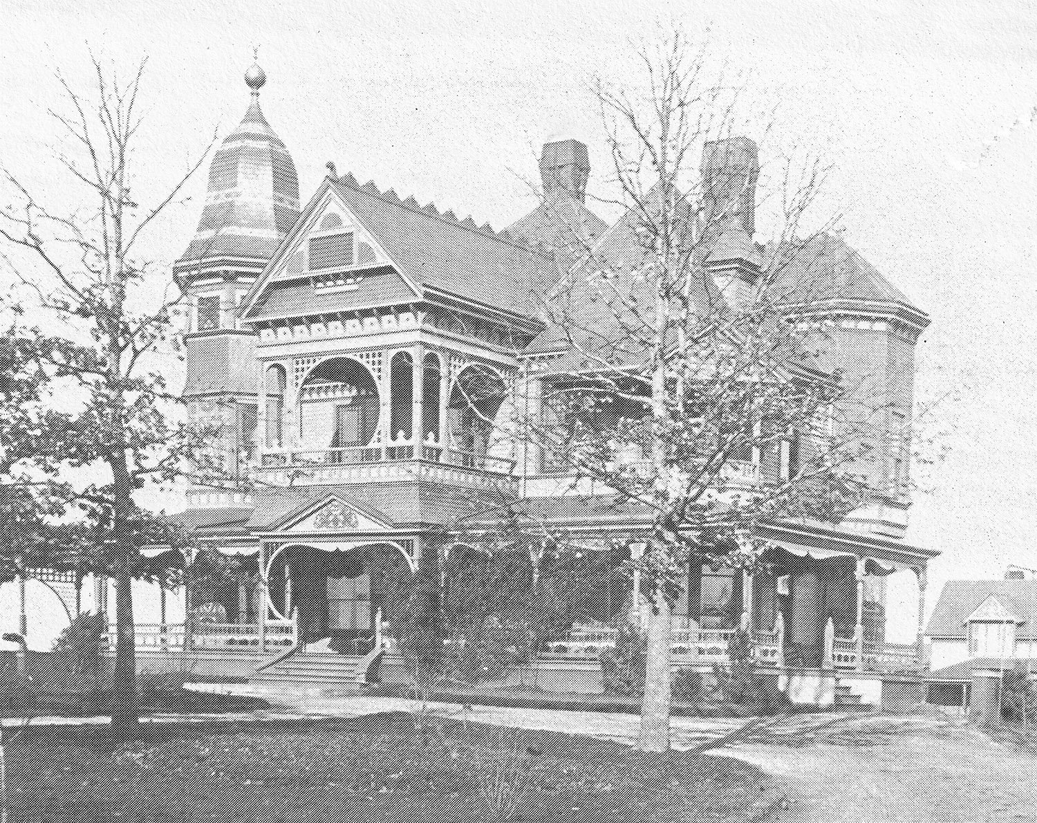 G.L. Norrman (attributed). Dexter E. Converse Residence (1891), Spartanburg, South Carolina.
