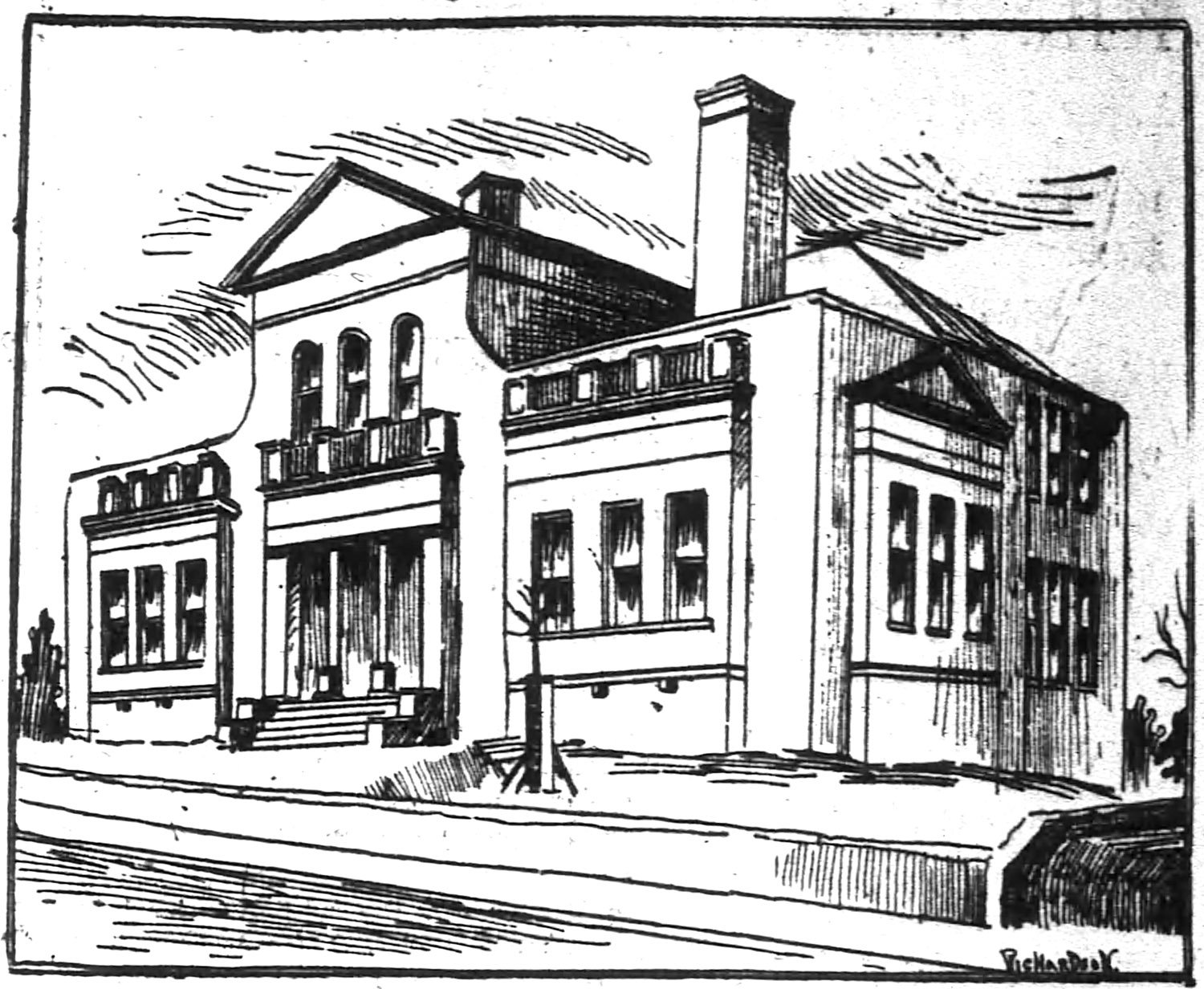 G.L. Norrman. Formwalt Street School (1893-1969). Atlanta.