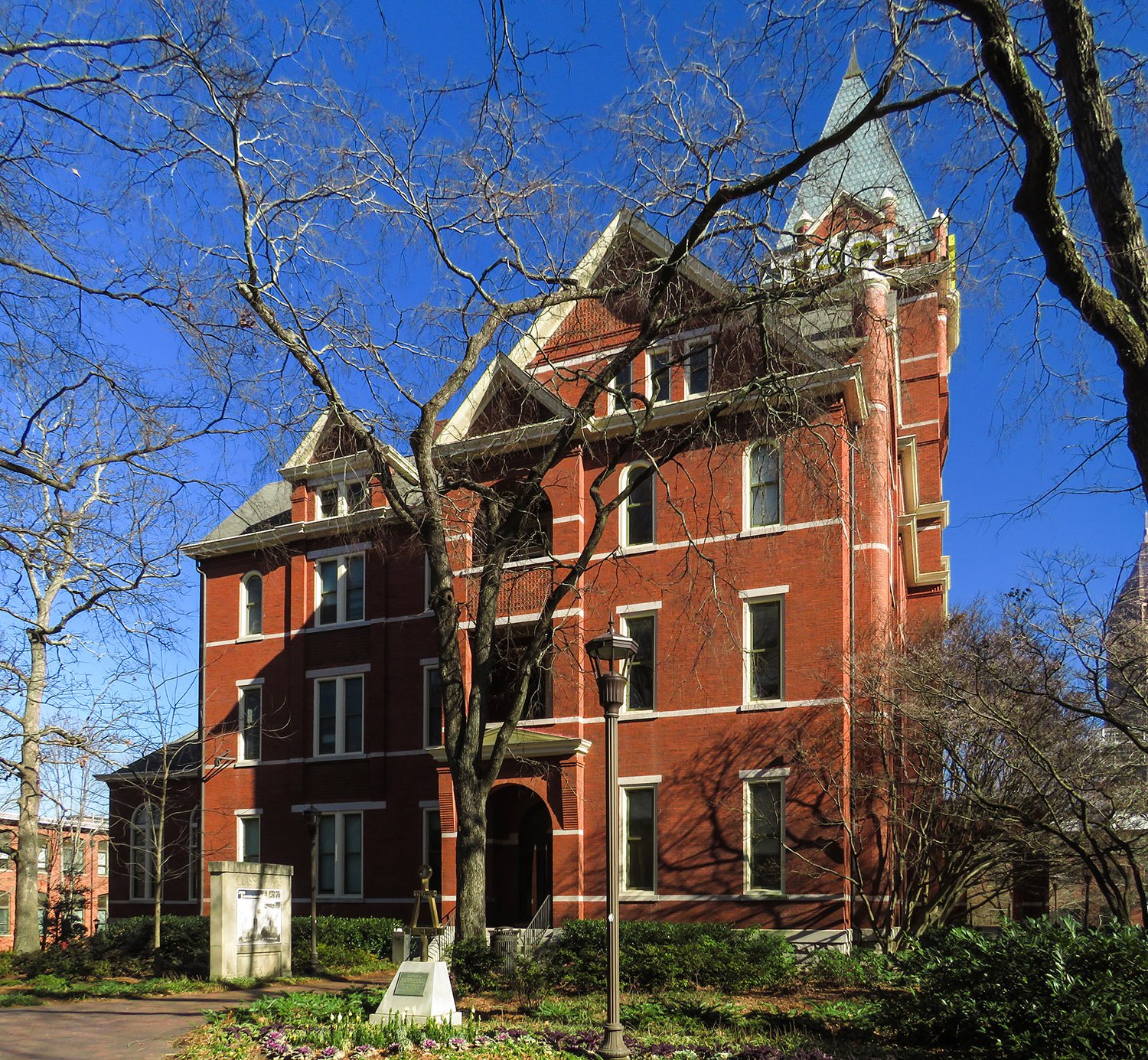 West elevation of the Academic Building at Georgia Tech, Atlanta