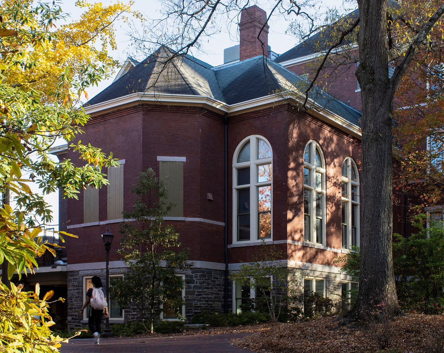 Former chapel on the north elevation of the Academic Building at Georgia Tech, Atlanta