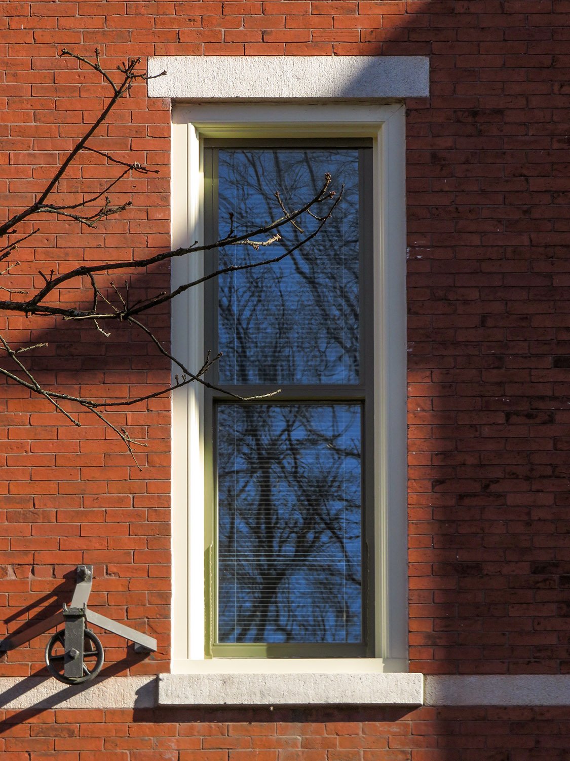 Window on the Academic Building at Georgia Tech, Atlanta