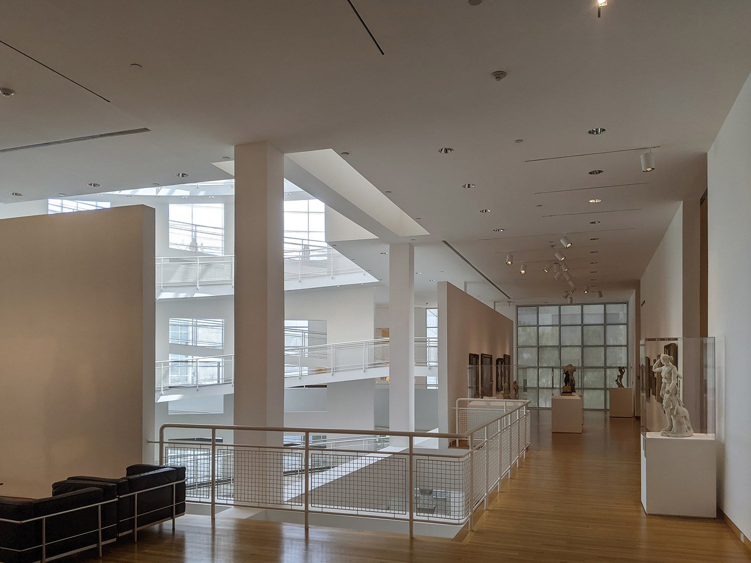 Corridor in the High Museum of Art