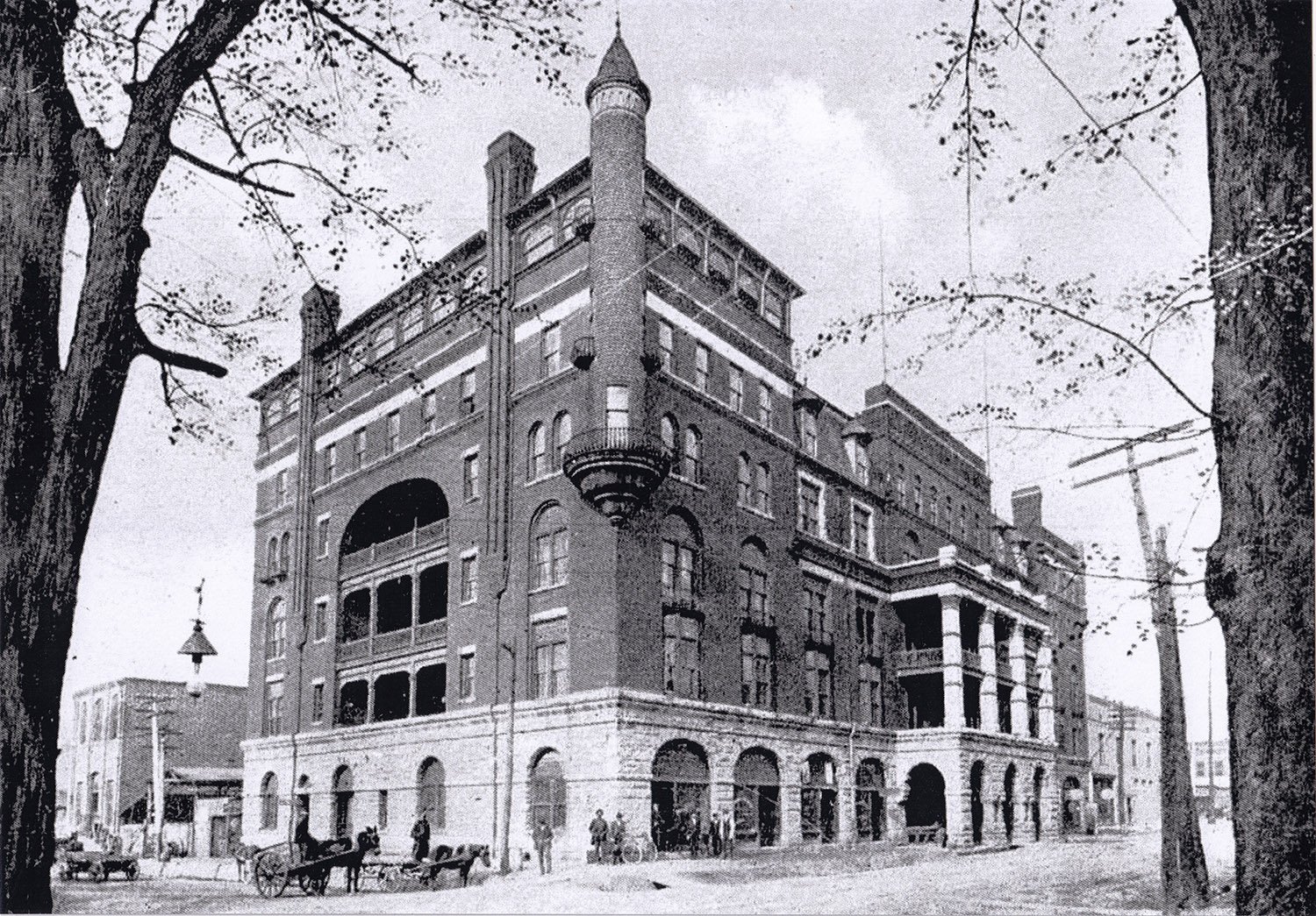 G.L. Norrman. Armstrong Hotel (1888-1934). Rome, Georgia.