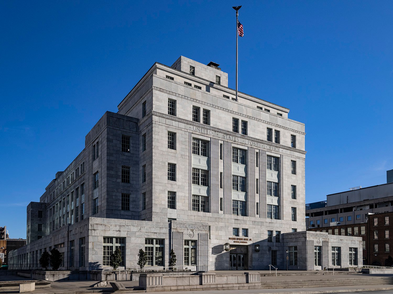 A. Ten Eyck Brown with A. Barili, Jr. and J.W. Humphreys, associate architects. United States Post Office (1933). Atlanta.