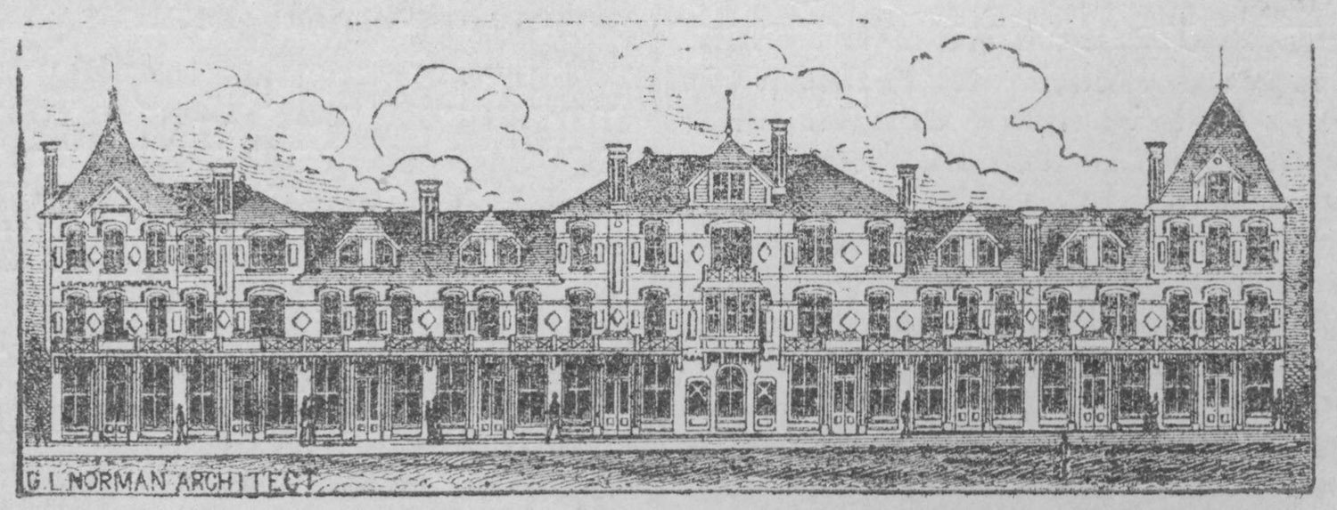 G.L. Norrman. Spartan Inn (1880-1910). Spartanburg, South Carolina.