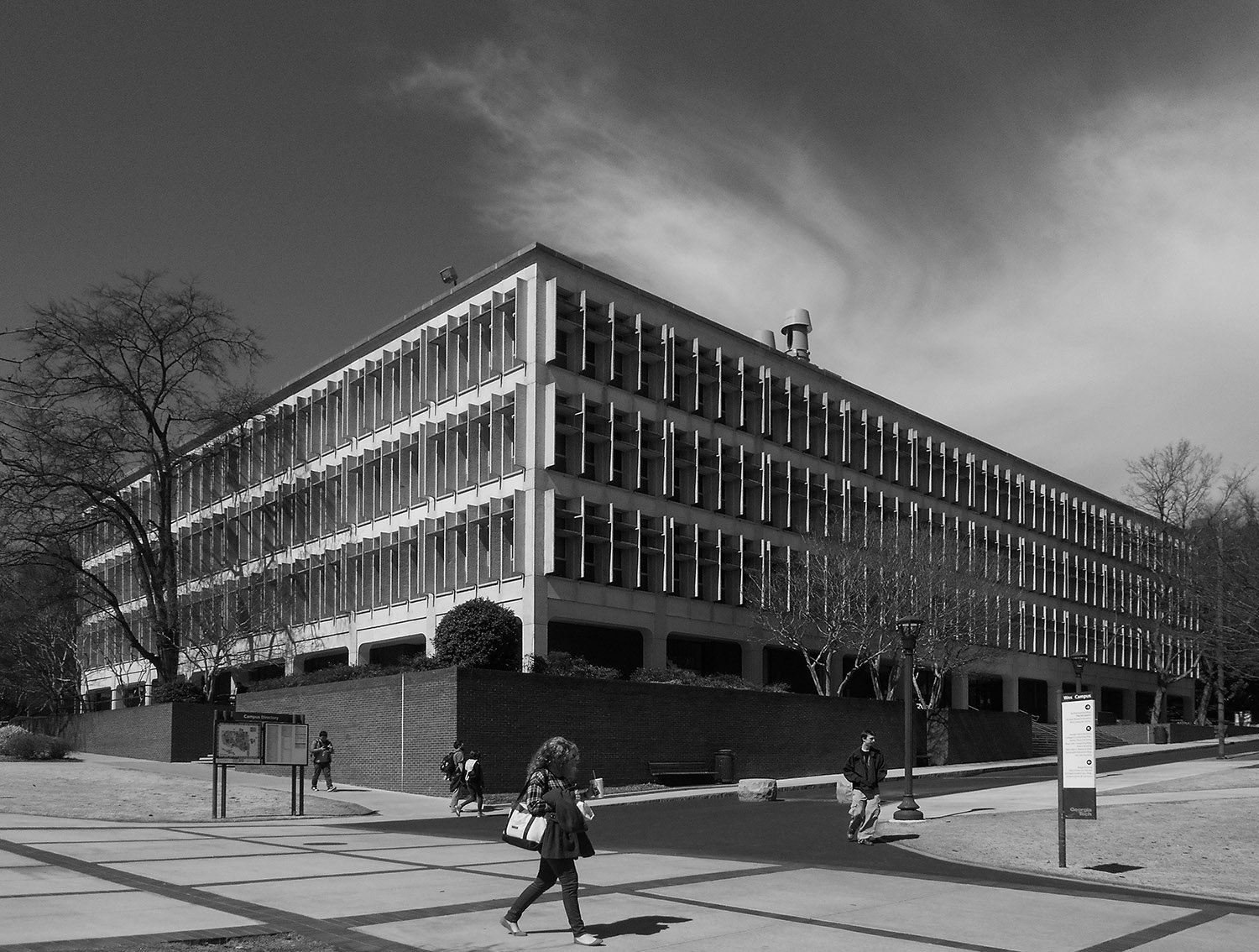 Finch, Alexander, Barnes, Rothschild & Paschal (FABRAP). Bunger-Henry Chemical Engineering and Ceramics Engineering Building (1964), Georgia Institute of Technology. Atlanta.