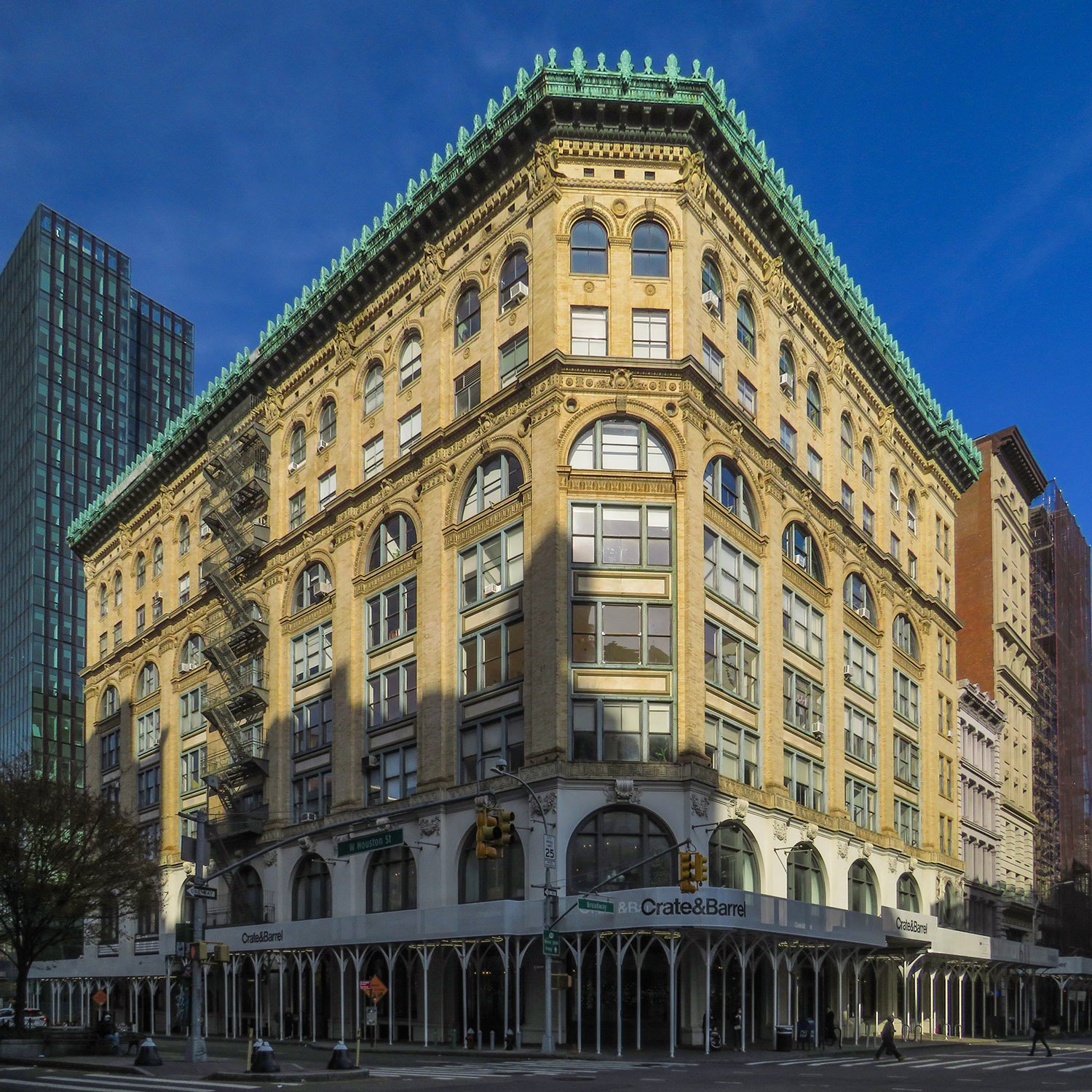 Stanford White of McKim, Mead & White. The Cable Building (1893). Greenwich Village, New York.