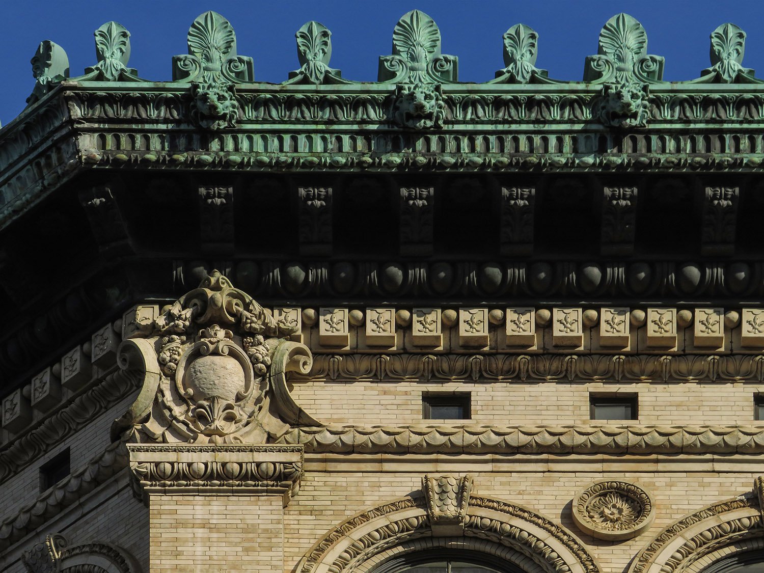 Cornice on The Cable Building