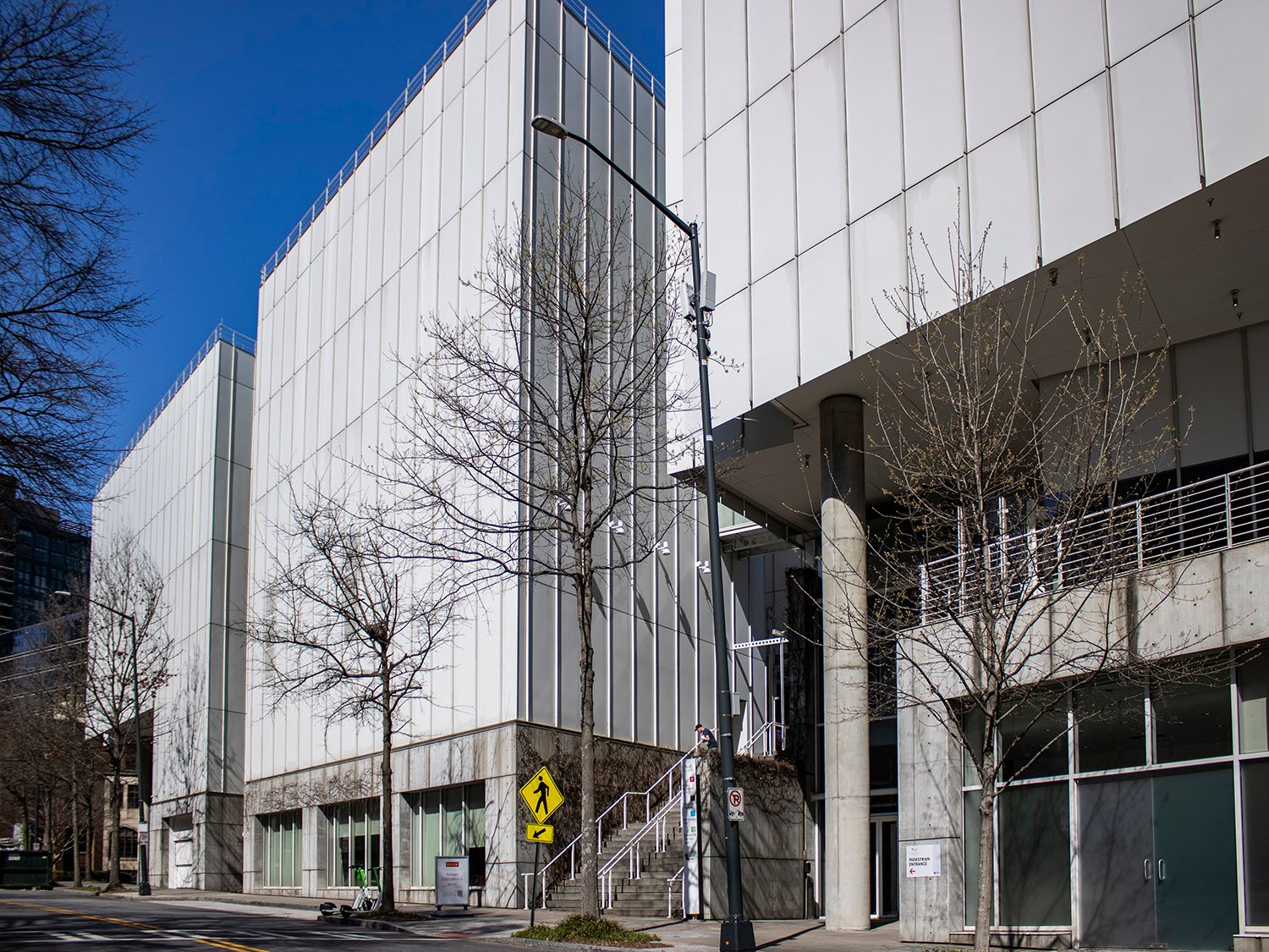 West elevation of the High Museum of Art Expansion