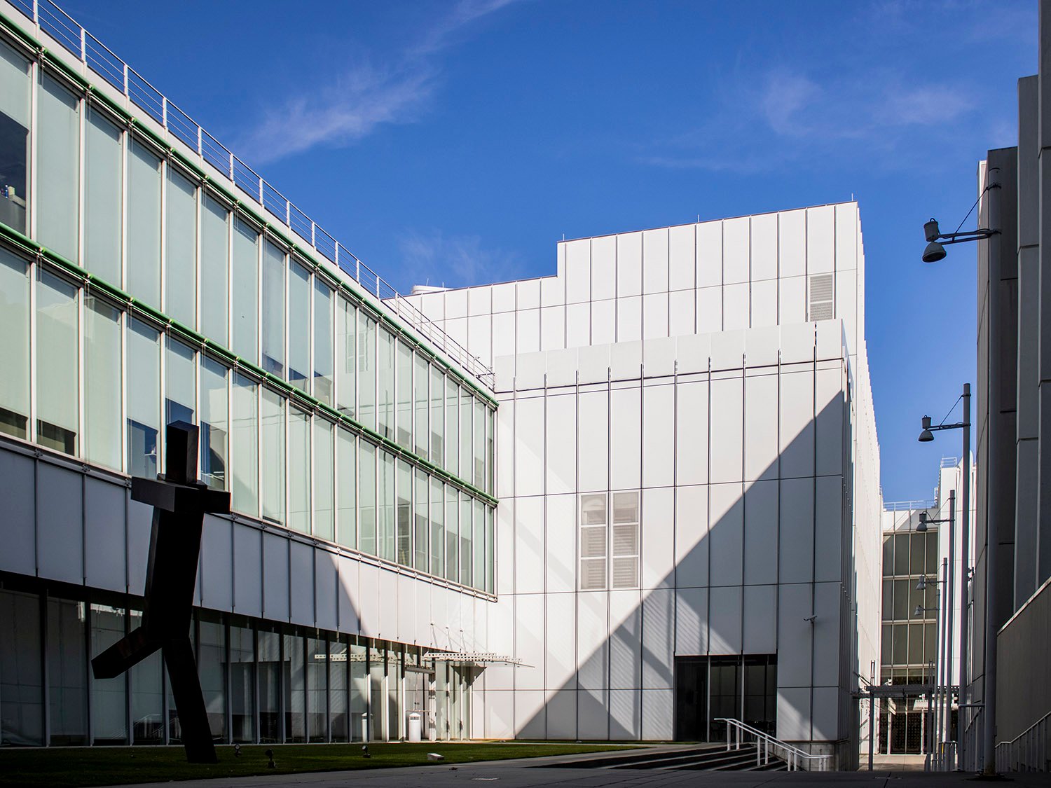 Looking toward the Anne Cox Chambers Wing of the High Museum of Art Expansion