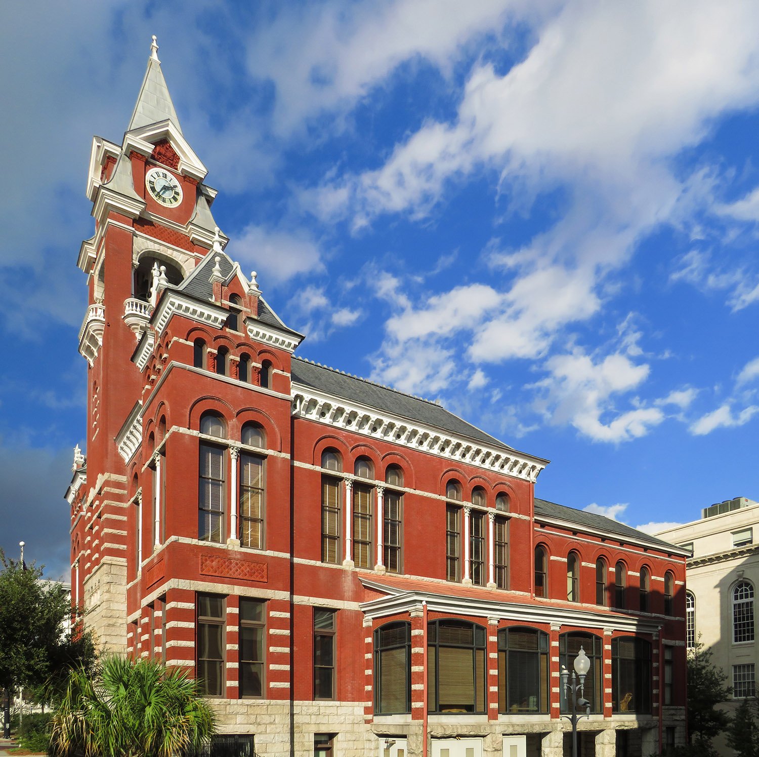 South elevation of the New Hanover County Courthouse, Wilmington, North Carolina