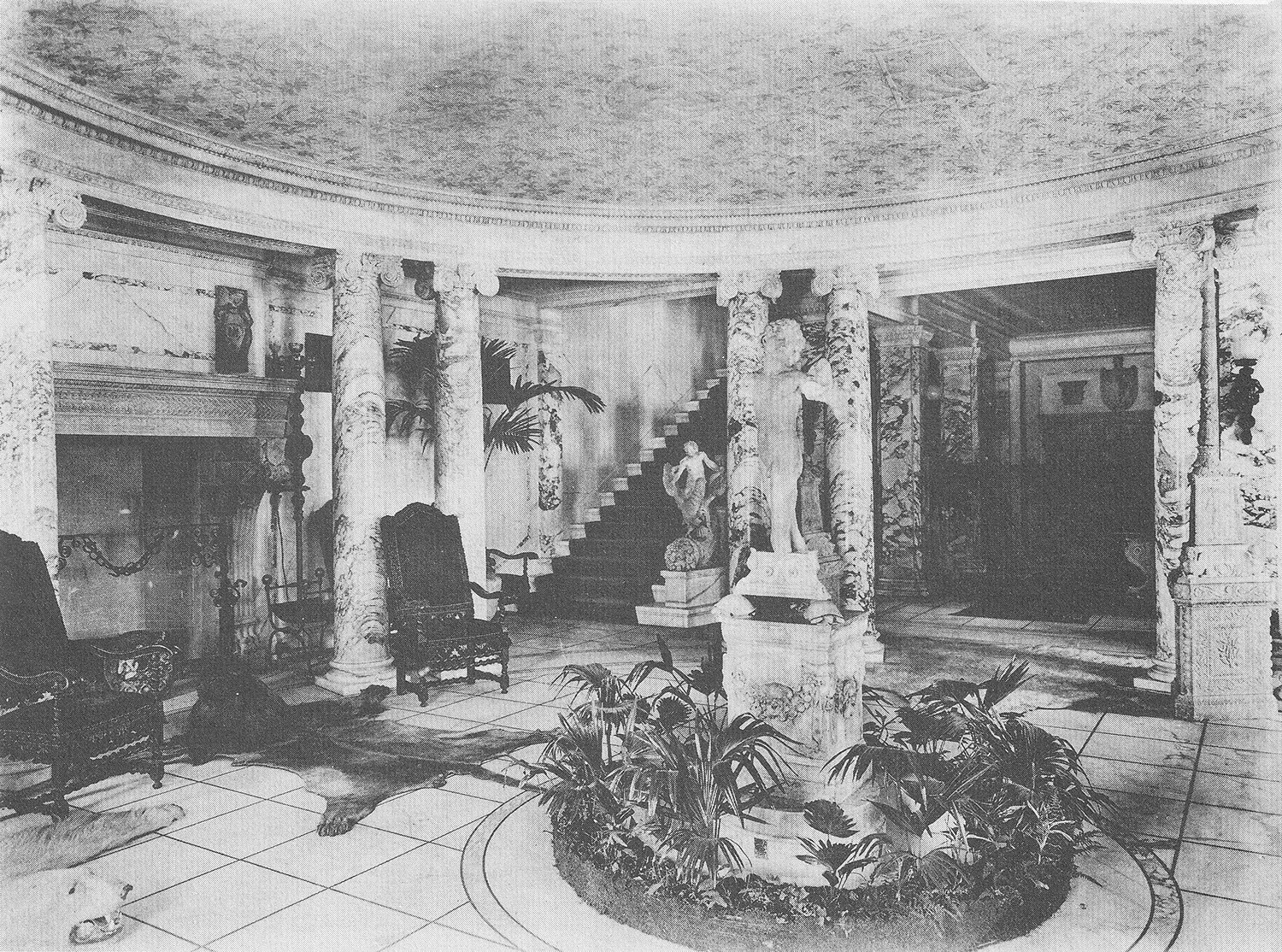 Entrance hall of the Payne Whitney Residence, New York