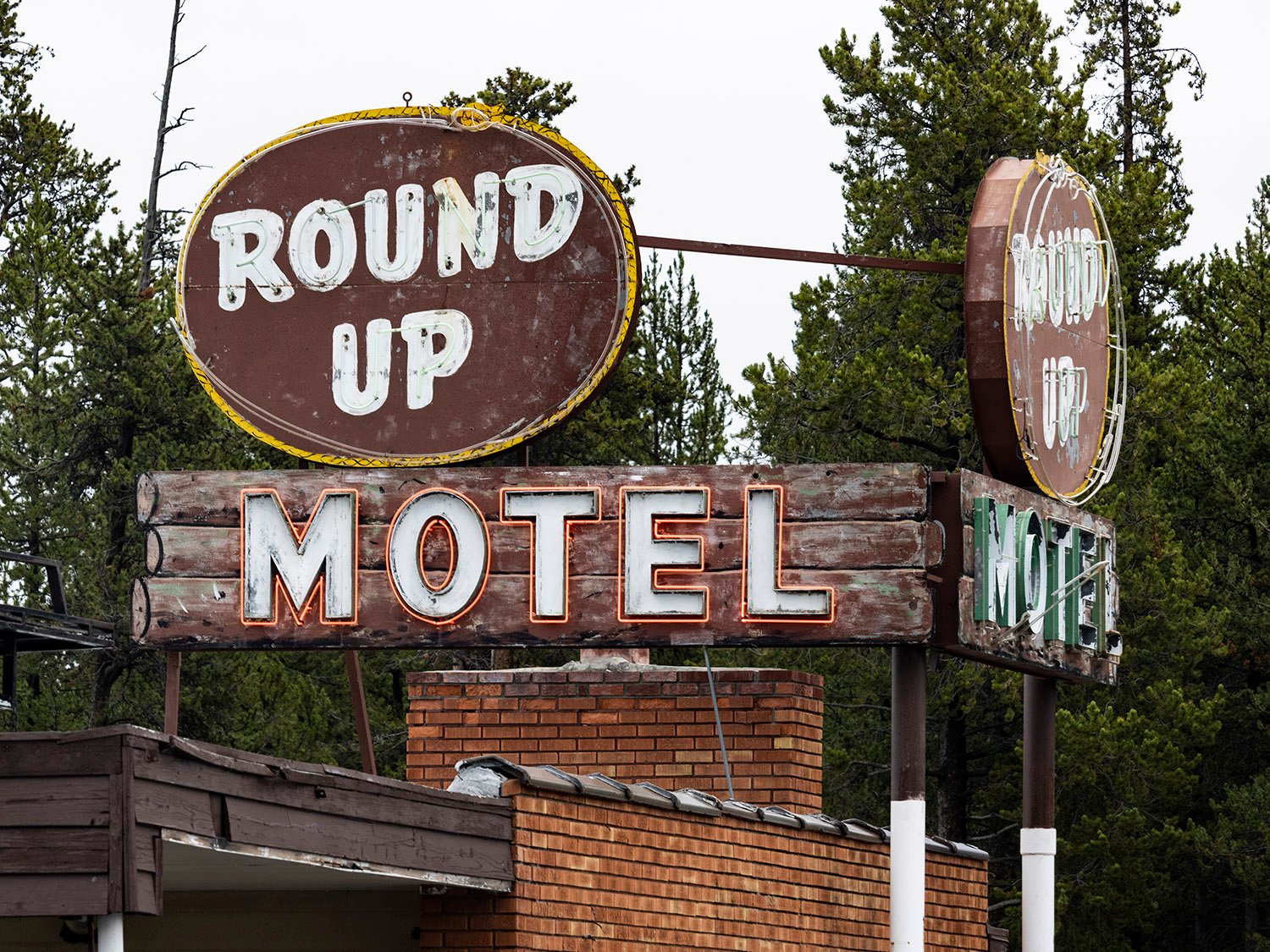 Round Up Motel. West Yellowstone, Montana.