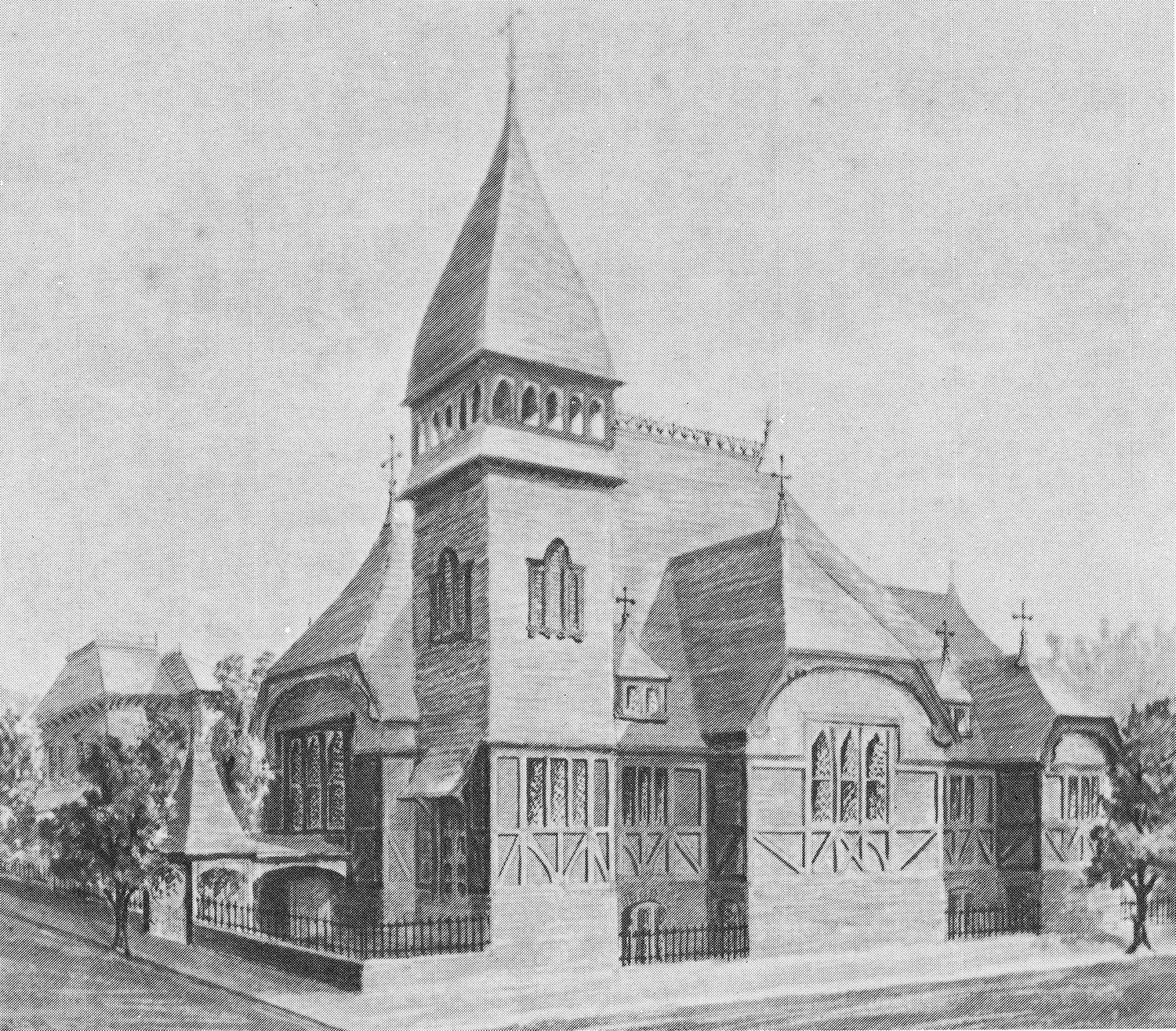 G.L. Norrman. St. Luke's Cathedral (1883-1906). Atlanta.