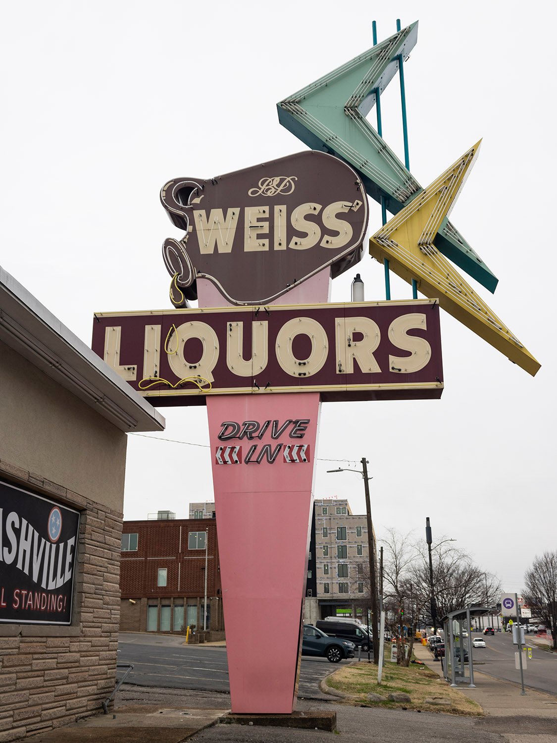 Weiss Liquors (circa 1966). Nashville, Tennessee.