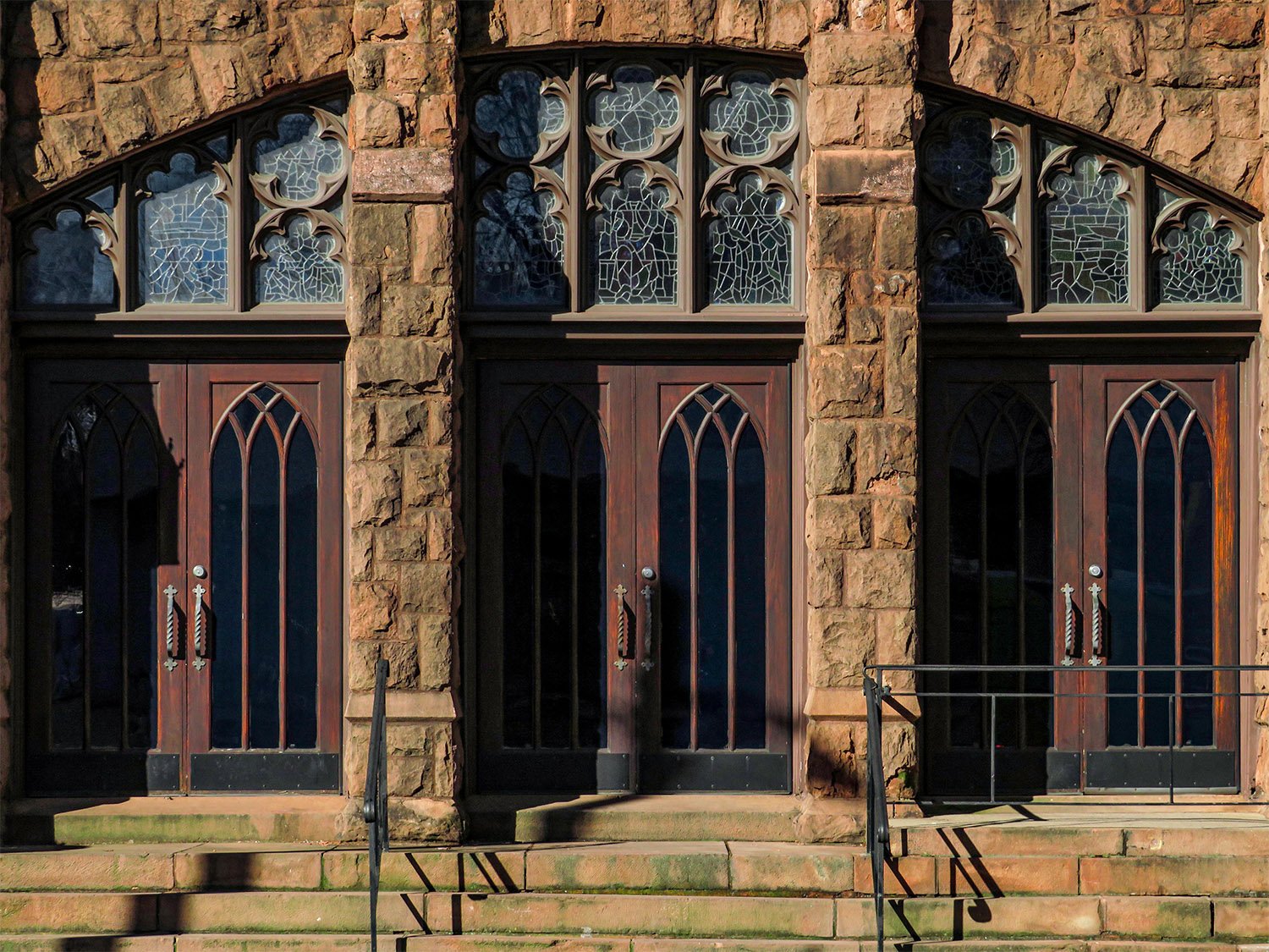 Entrance of All Saints' Episcopal Church, Atlanta