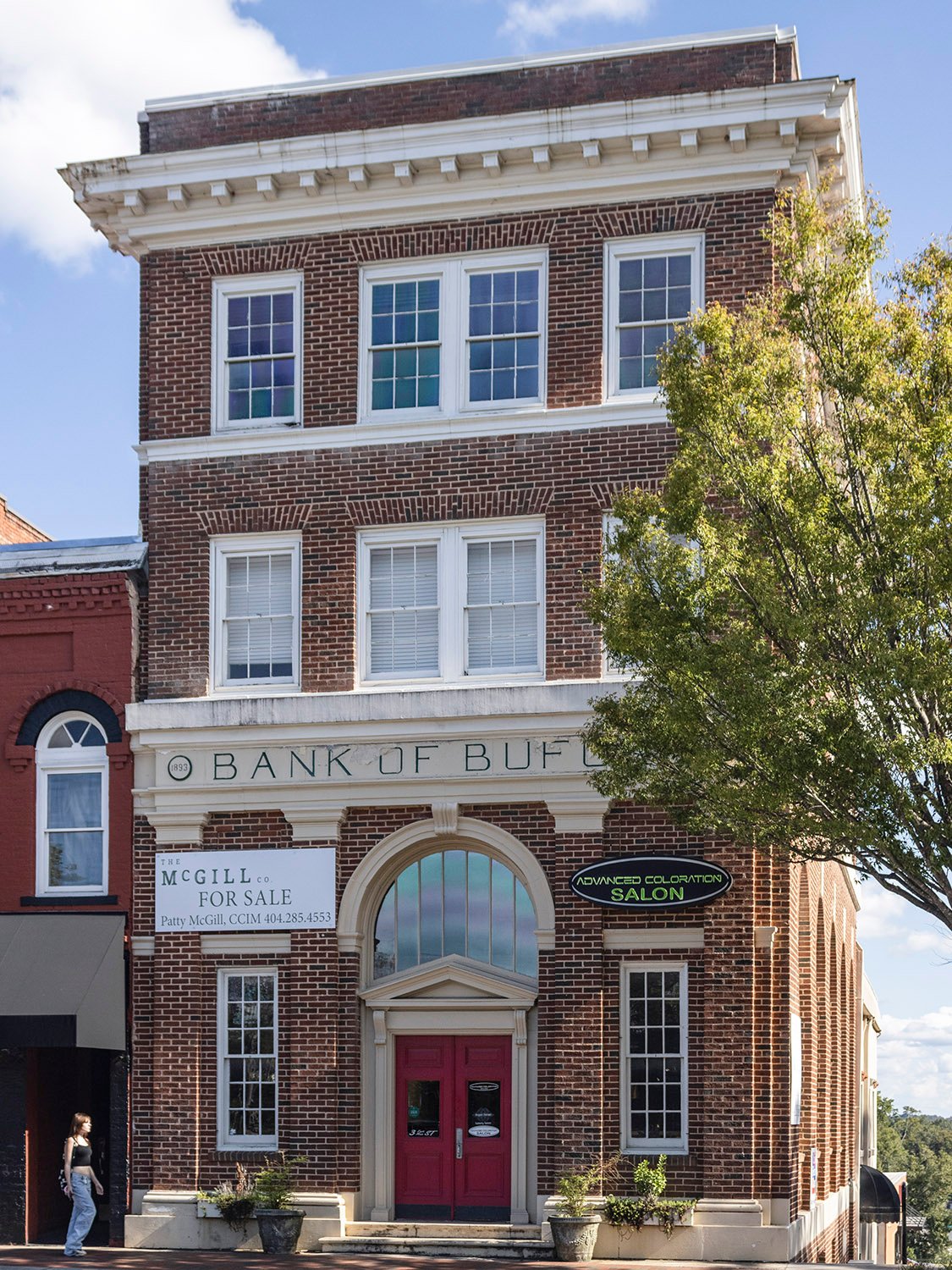 Ivey & Crook. Bank of Buford (1924). Buford, Georgia. 