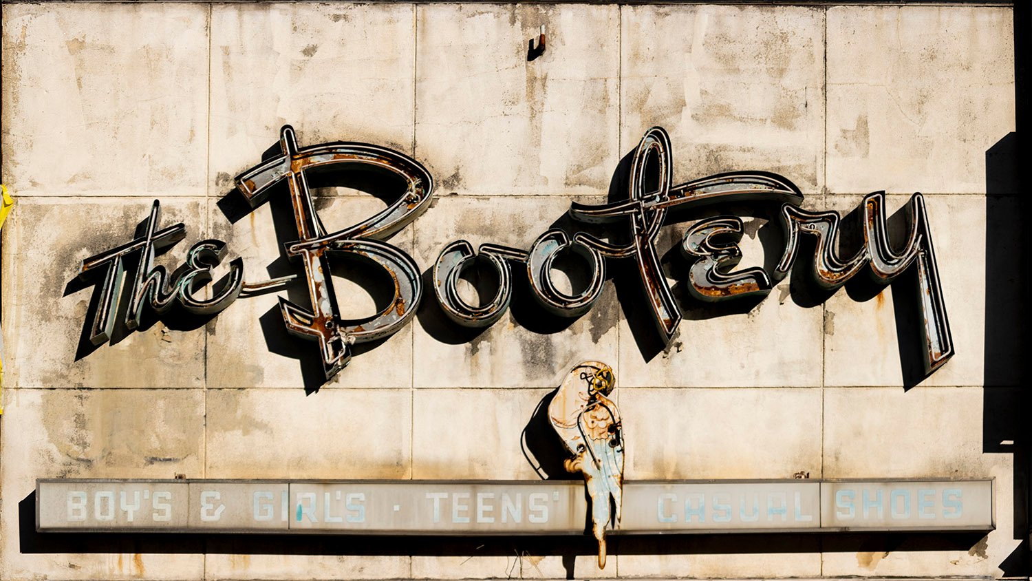 The Bootery (1958-2025). 81 Peachtree Street, Atlanta.