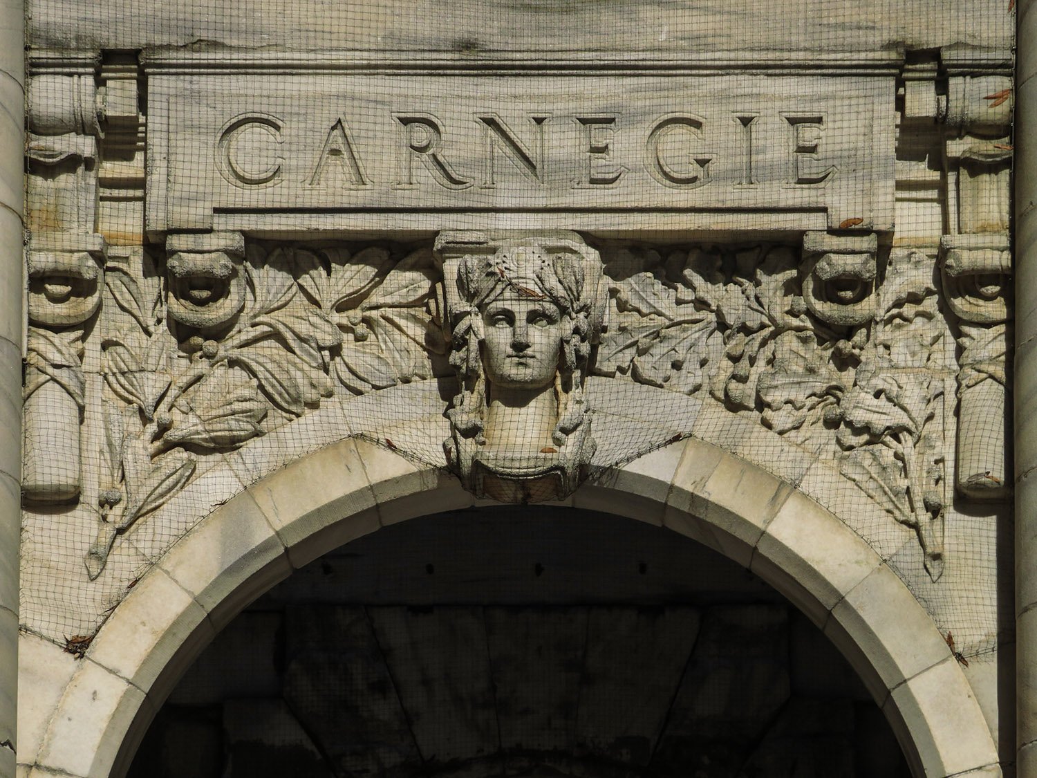 South elevation of the Carnegie Pavilion