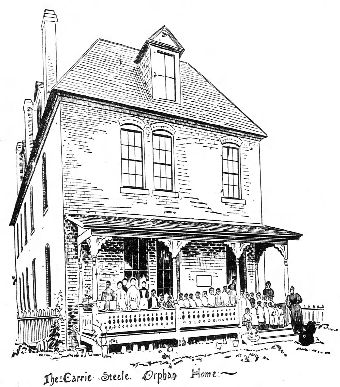 Architect unknown. Carrie Steele Orphans' Home (1892). Atlanta.