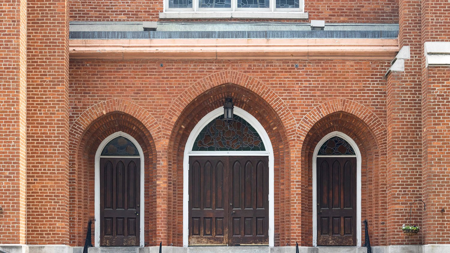 Entrance of the Catholic Shrine of the Immaculate Conception