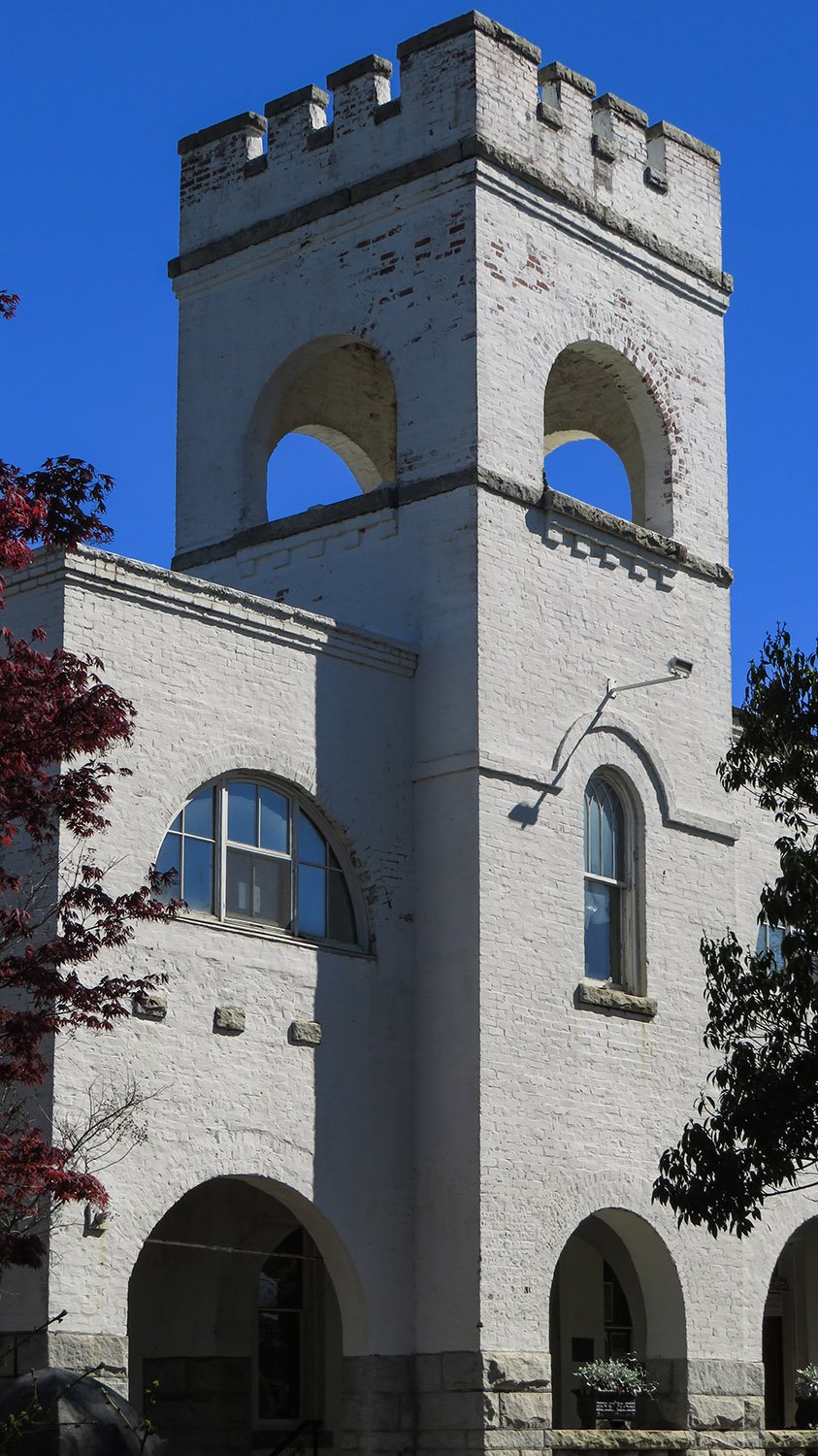 C. Walter Smith. Public Comfort Building at Oakland Cemetery (1899). Atlanta.