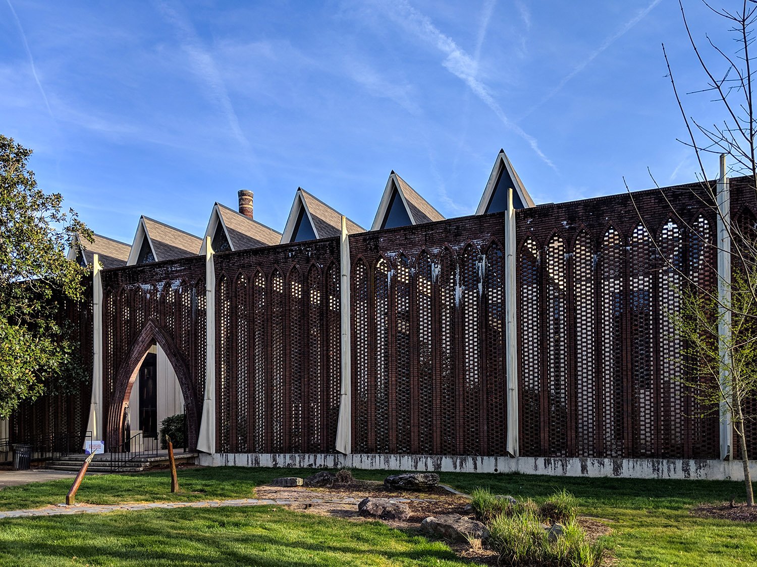 North facade of the Dana Fine Arts Center