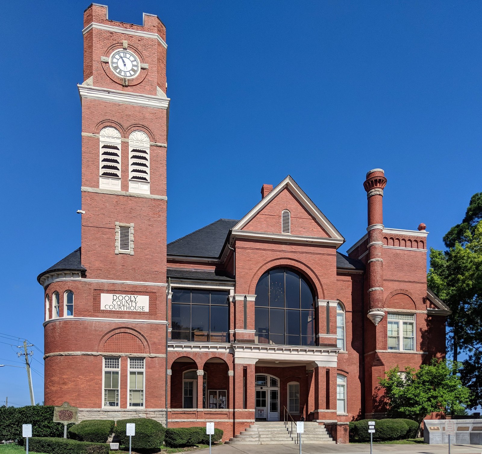 W.H. Parkins. Dooly County Courthouse (1891). Vienna, Georgia.