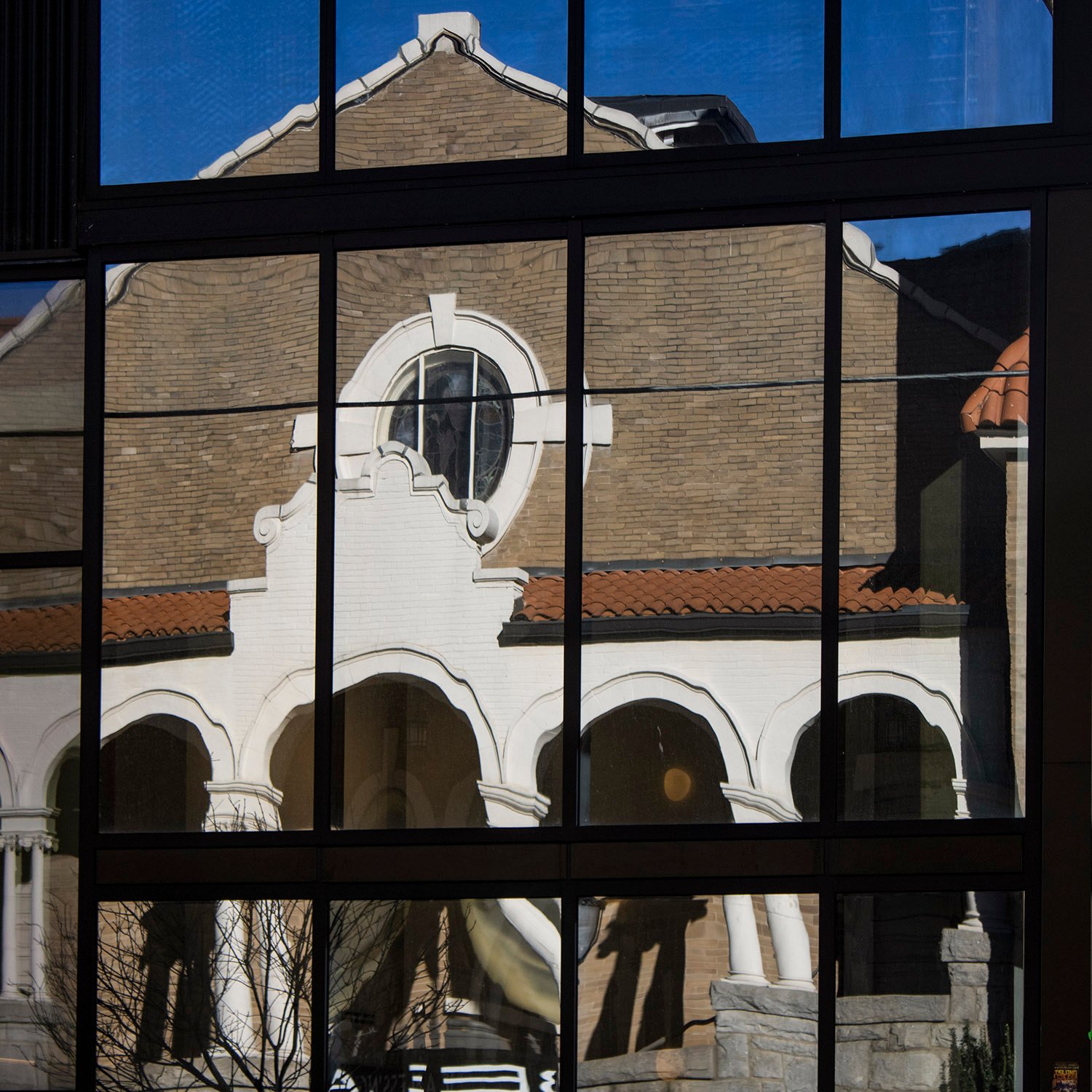 Reflection of First Congregational Church, Atlanta