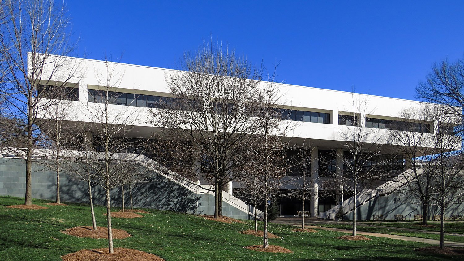Stevens & Wilkinson. Gambrell Hall (1972). Emory University, Atlanta.