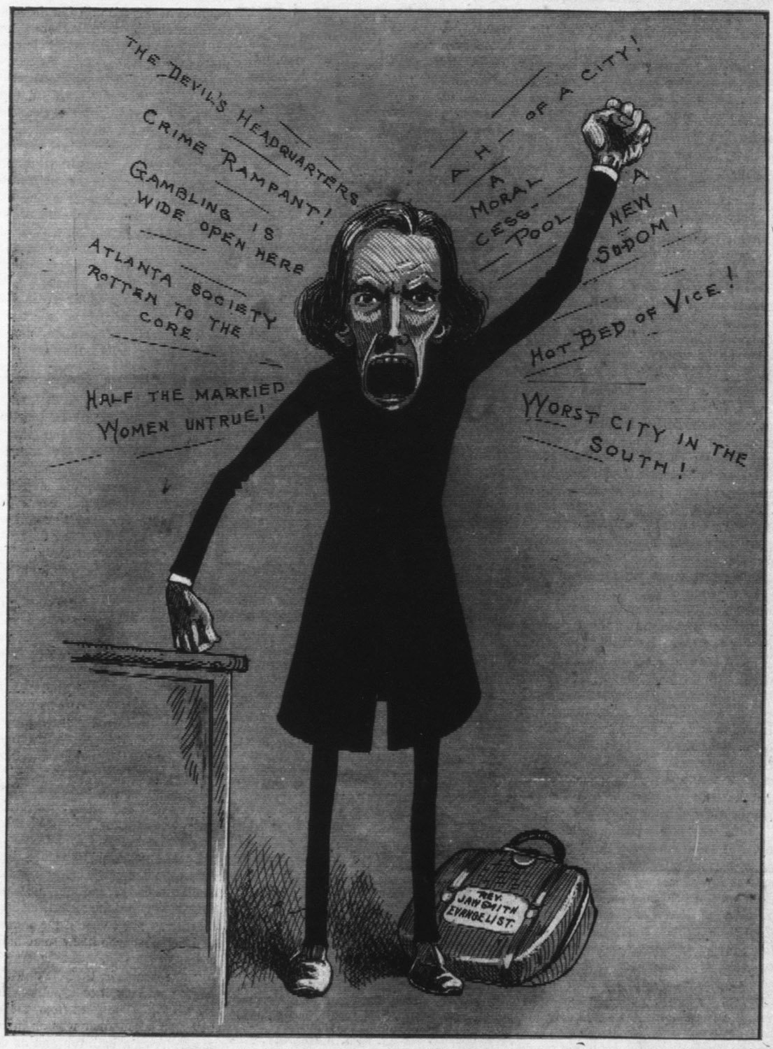 Illustration from The Looking Glass