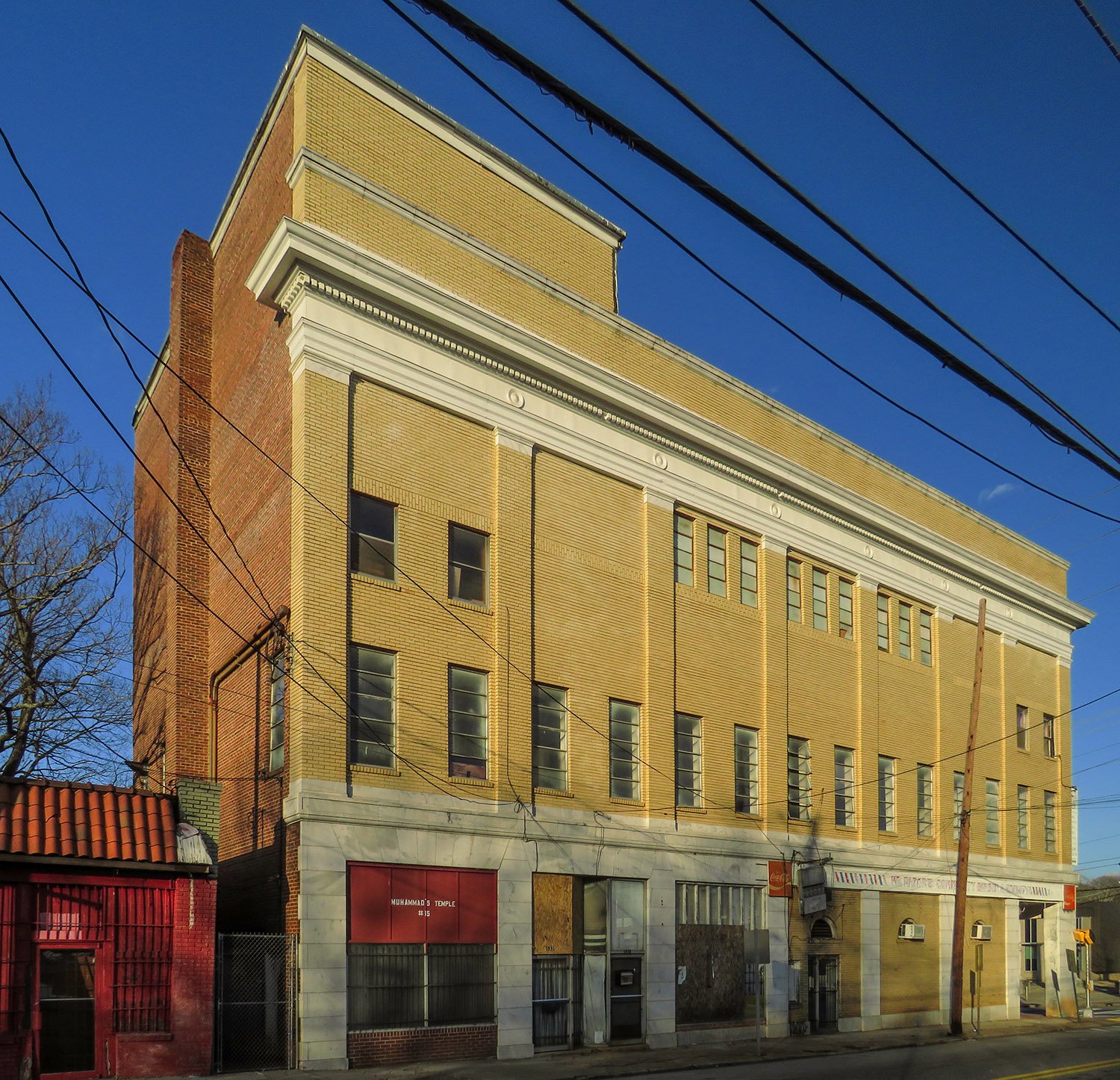 South facade of the Capitol View Masonic Temple