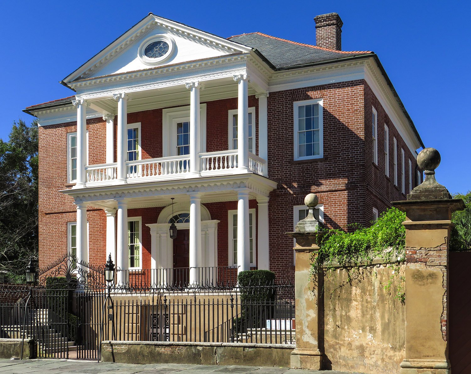 Ezra Waite (attributed). Miles Brewton Residence (1769). Charleston, South Carolina.