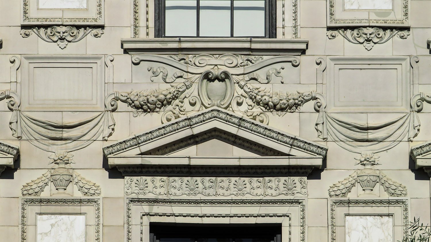 Ornamentation on the Robert Wilson Patterson Residence, Washington, D.C.