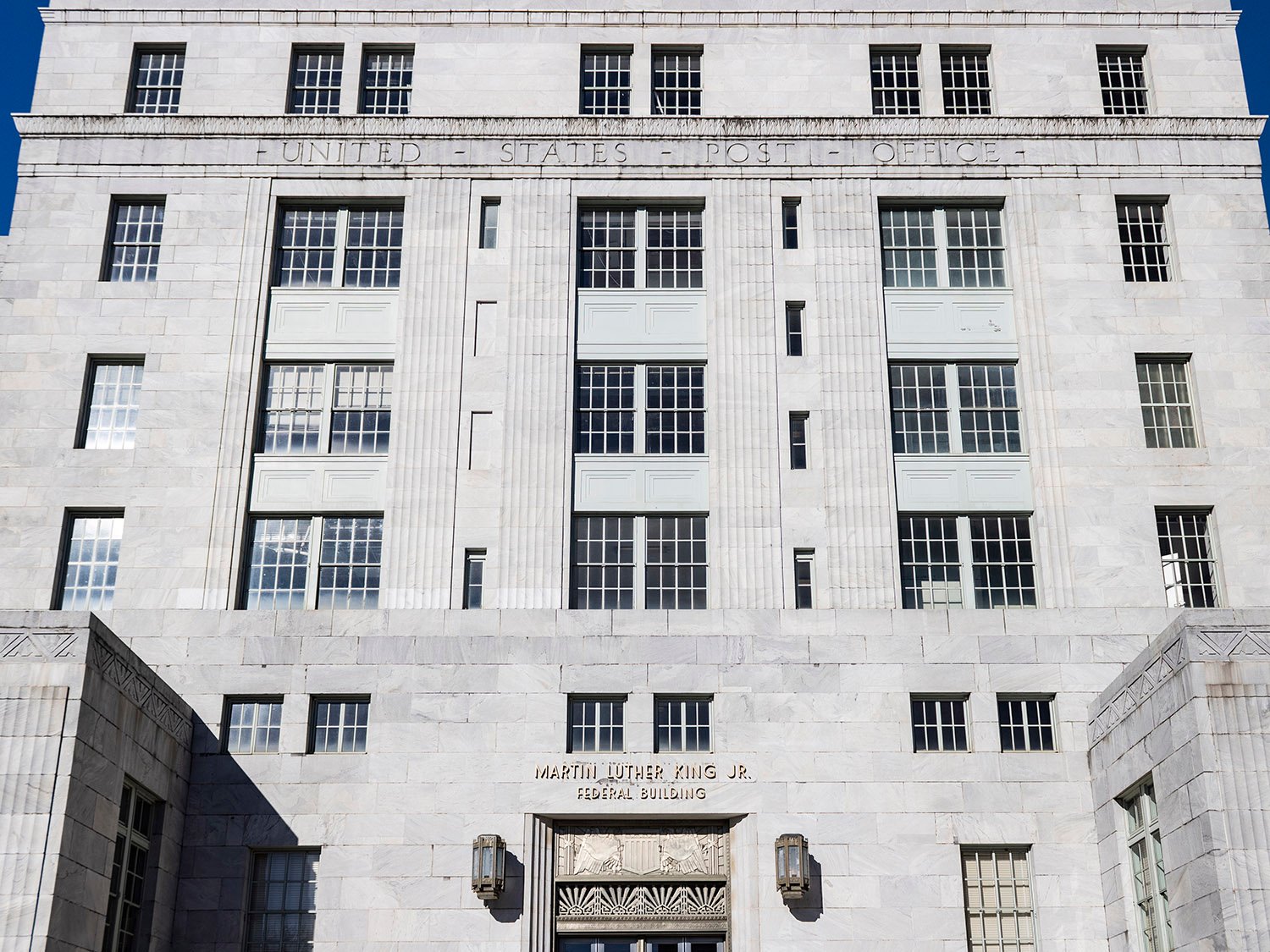 East facade of the United States Post Office, Atlanta
