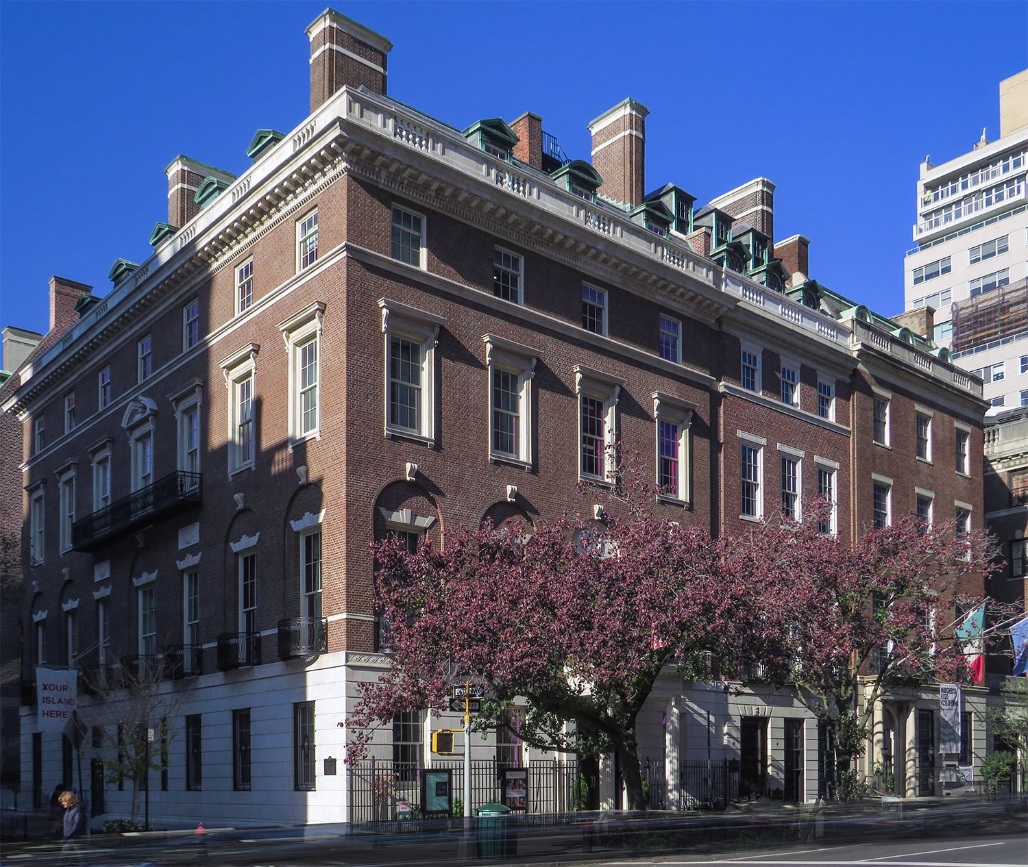 Charles McKim of McKim, Mead & White. Percy Rivington Pyne Residence (1912). New York.