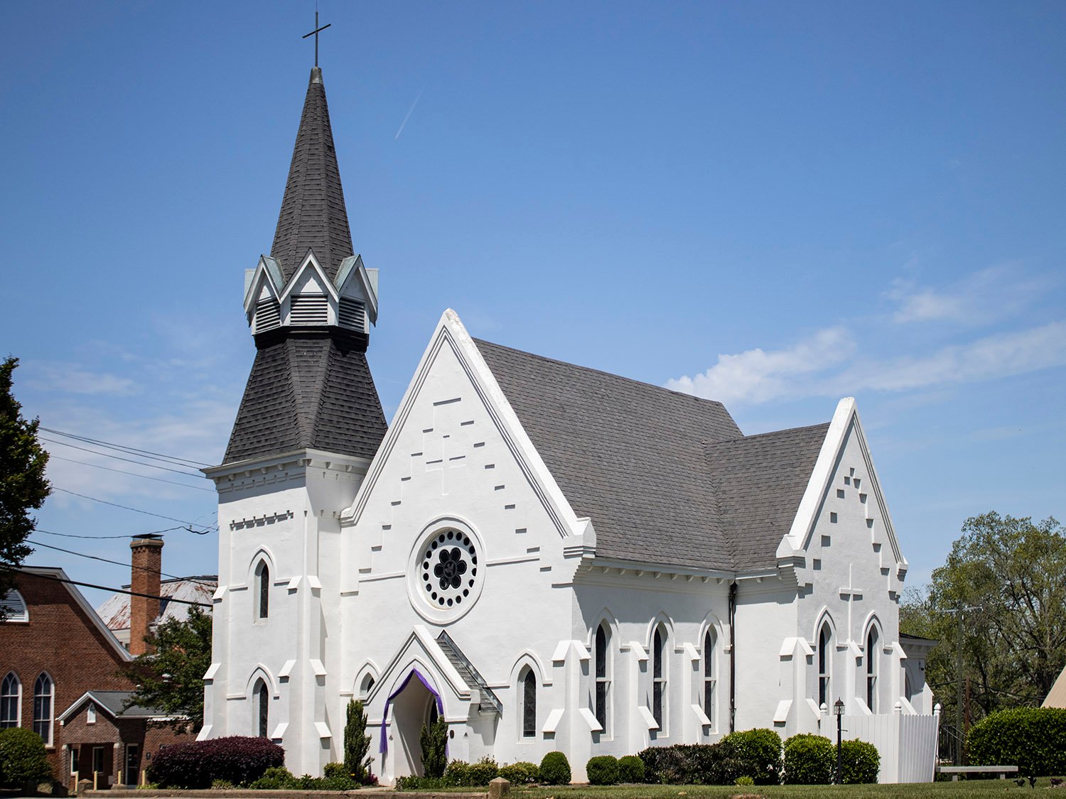 E. Fogette. Sacred Heart Catholic Church (1885). Abbeville, South Carolina.