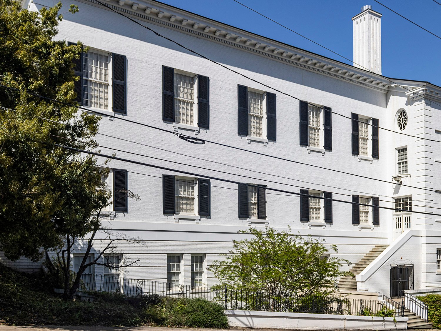 South elevation of the Second Ponce de Leon Baptist Church