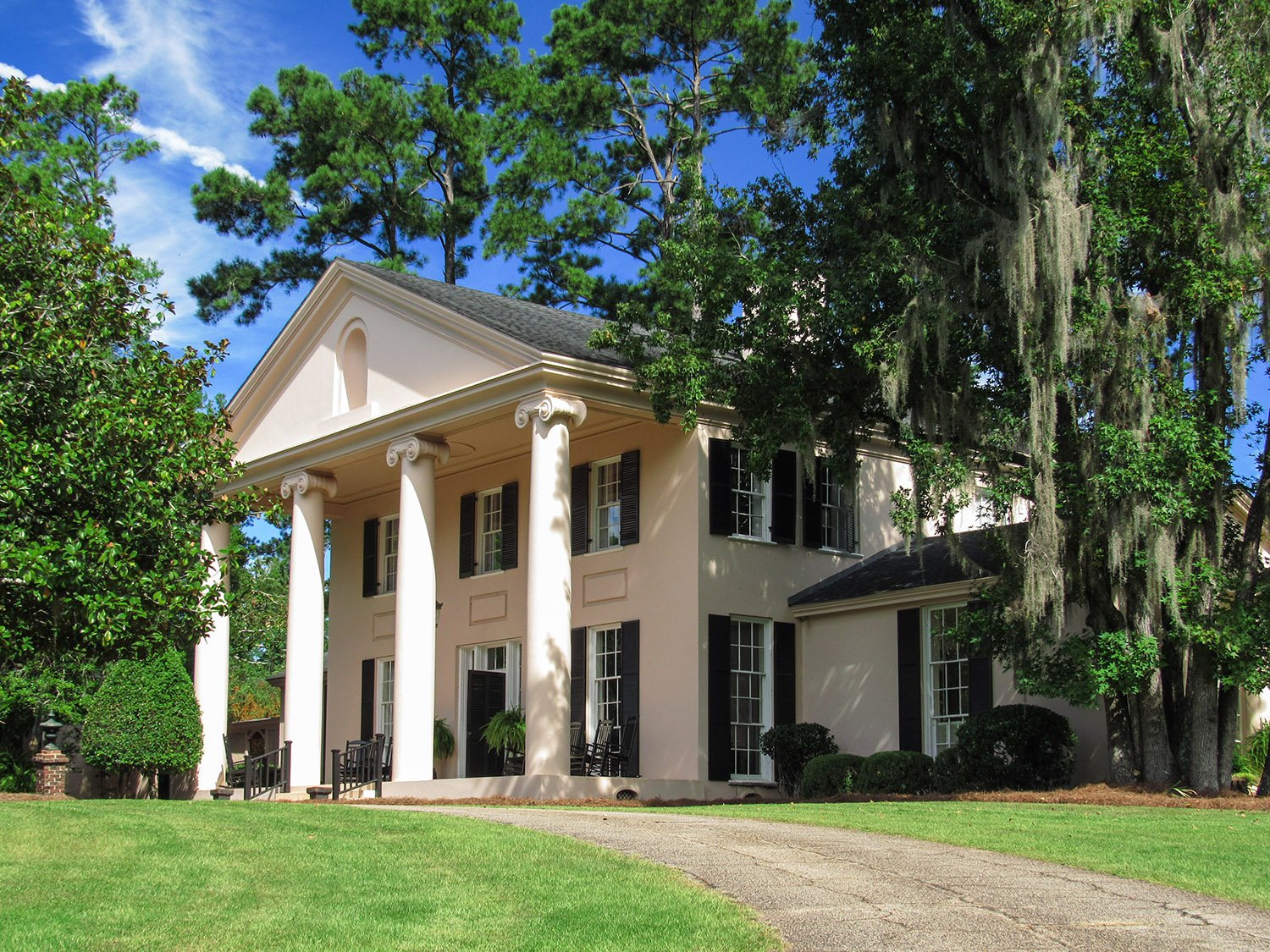 Edward Vason Jones. Hugh Shackleford Residence (1951). Albany, Georgia. 
