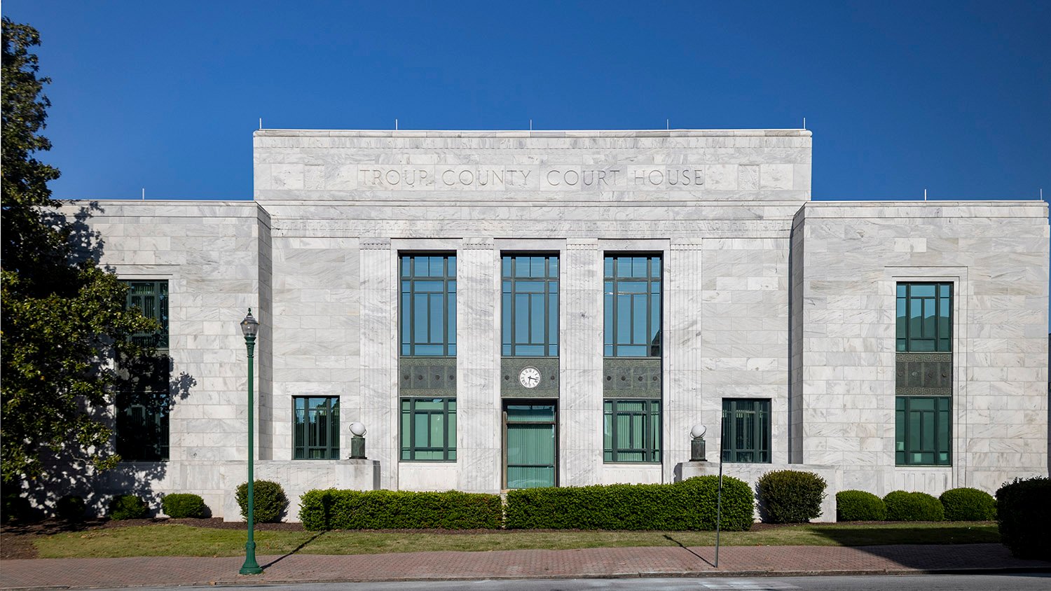 W.J.J. Chase. Troup County Courthouse (1939). LaGrange, Georgia.