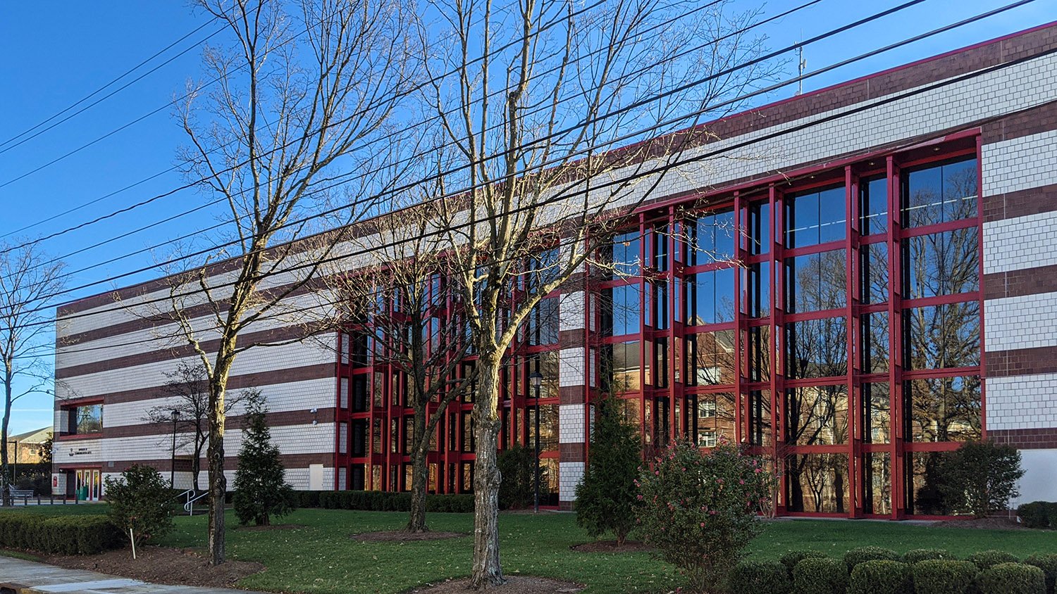 North elevation of the Robert W. Woodruff Library